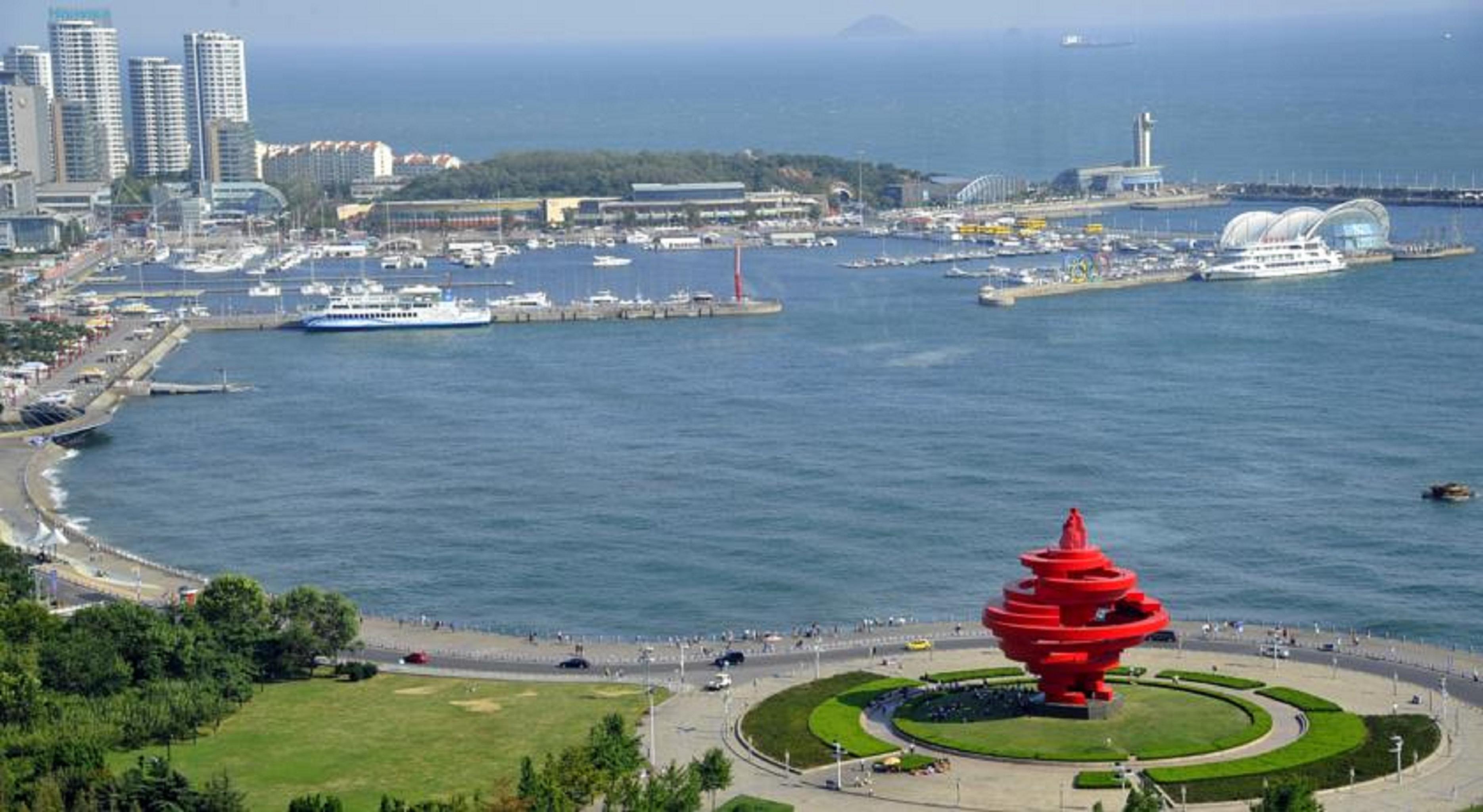 Vista Exterior Qingdao Housing International Hotel