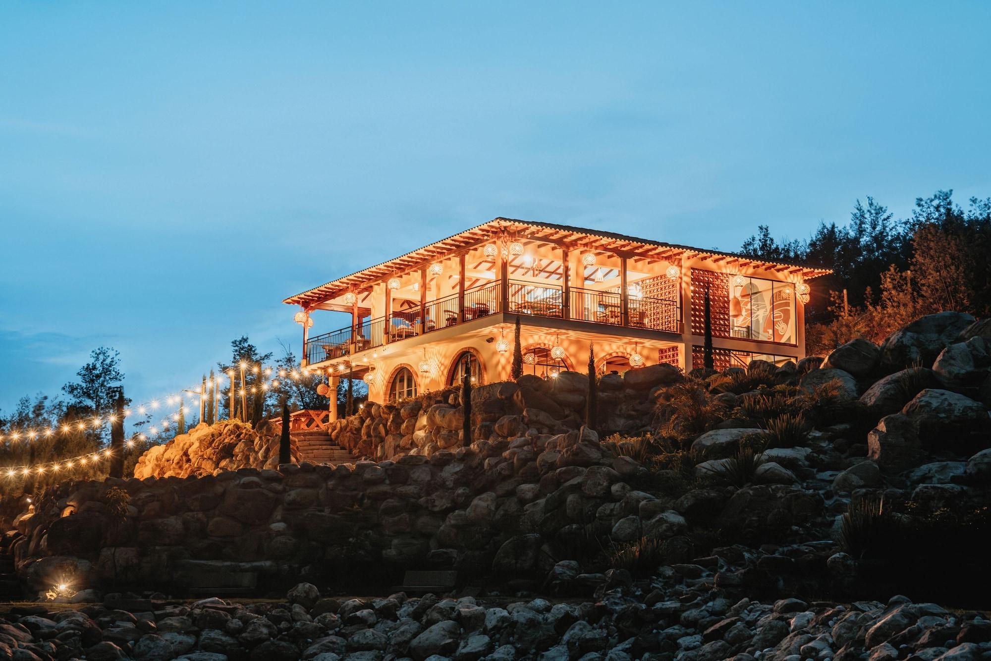 Vista Exterior Ráquira Glamping
