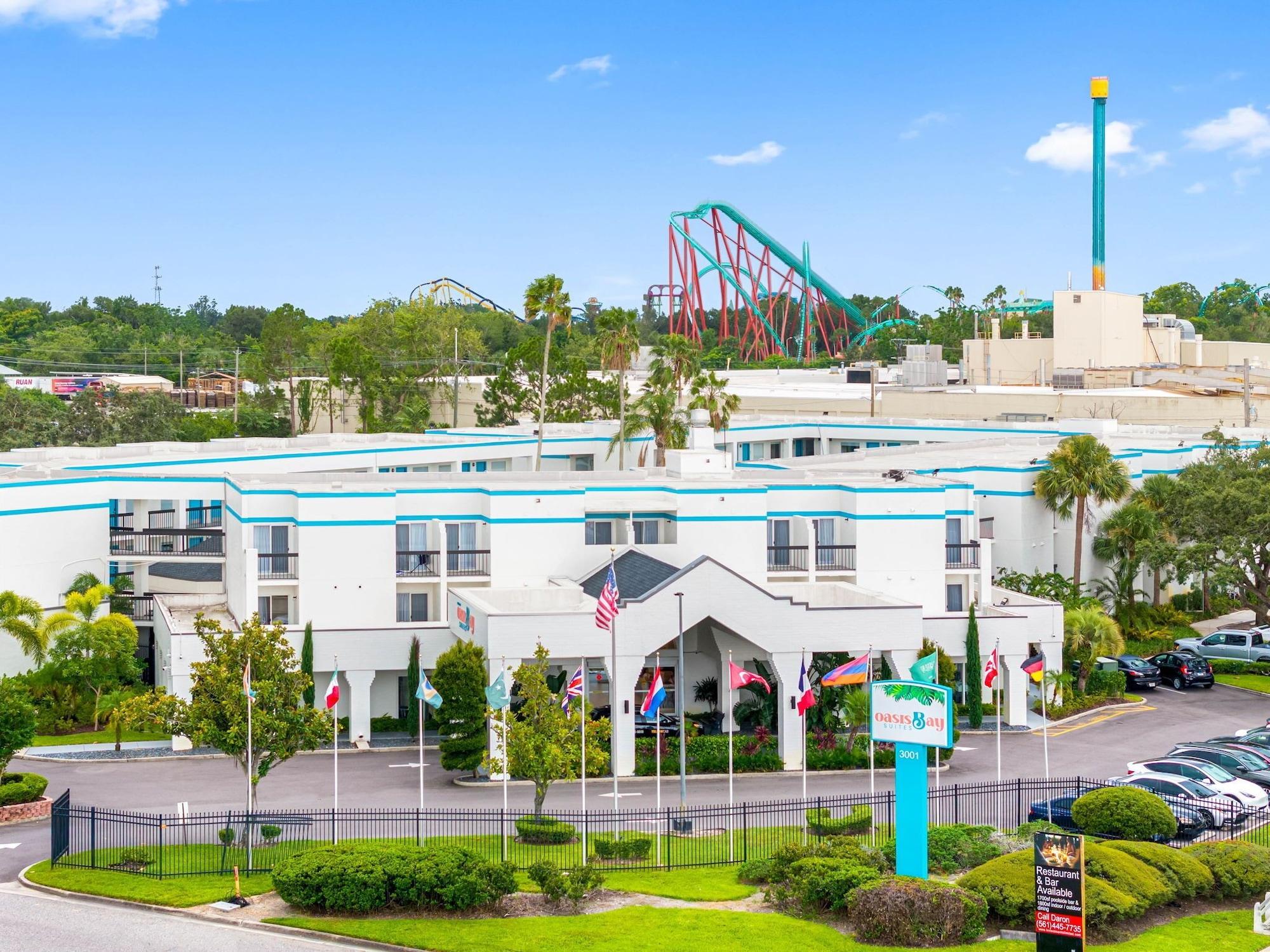 Vista Exterior OASIS BAY SUITES, Tampa, Busch Gardens, USF