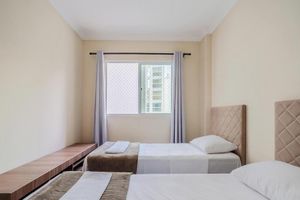 Alquiler Vacacional - Apto próximo ao mar c/ churrasq. 3 qts ELM701