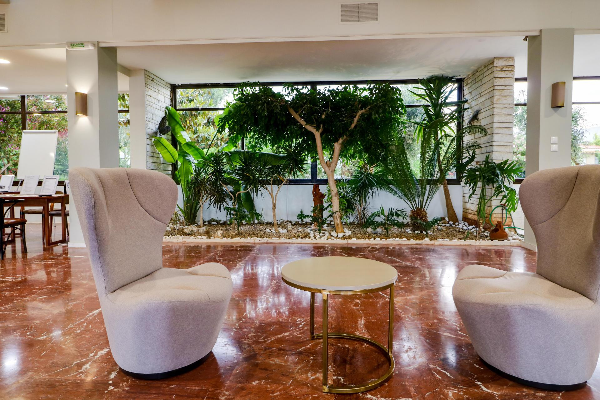 Vista Lobby Calamos Beach Family Club Hotel