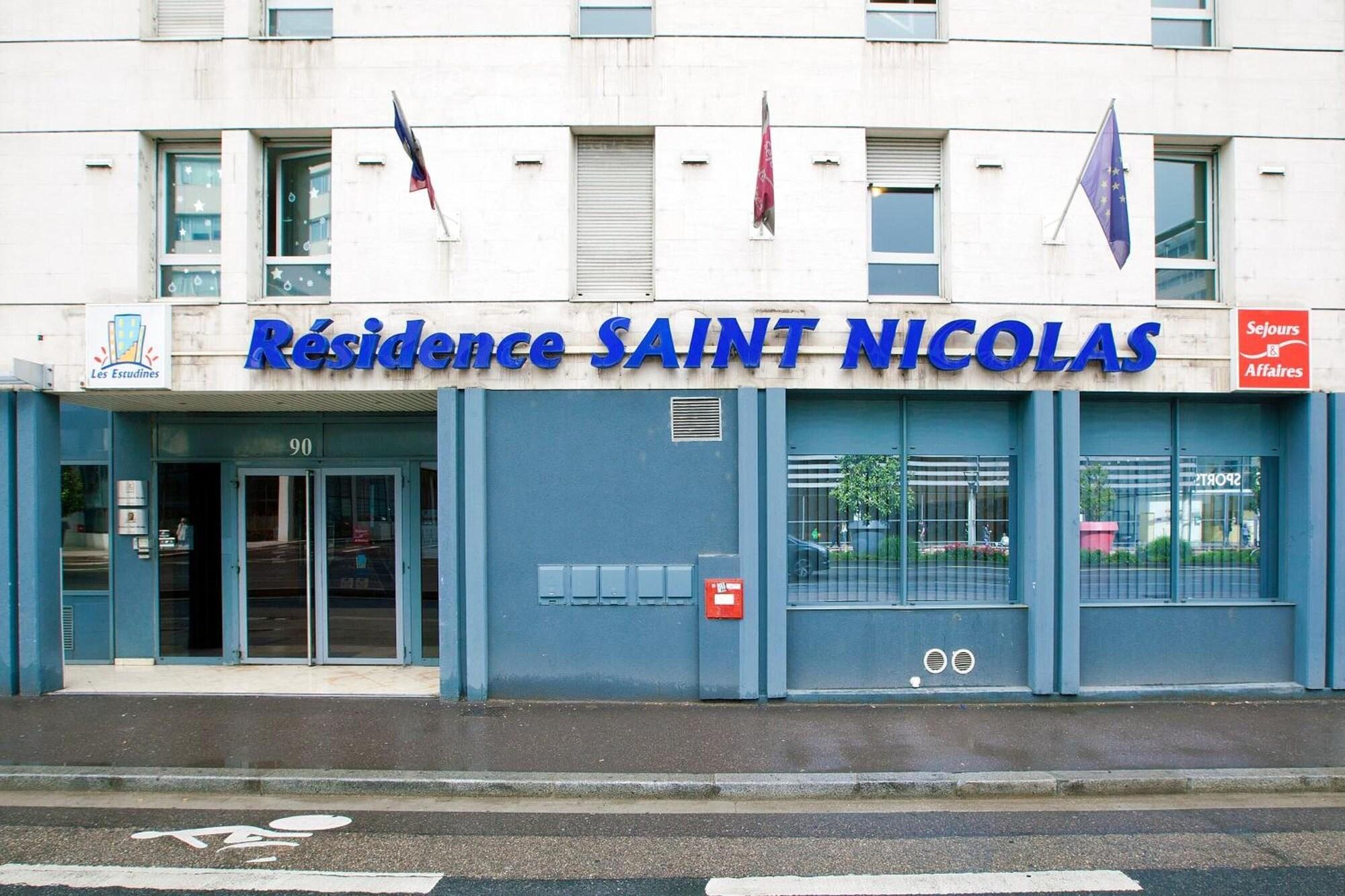 Vista Exterior Séjours & Affaires Lyon Saint-Nicolas