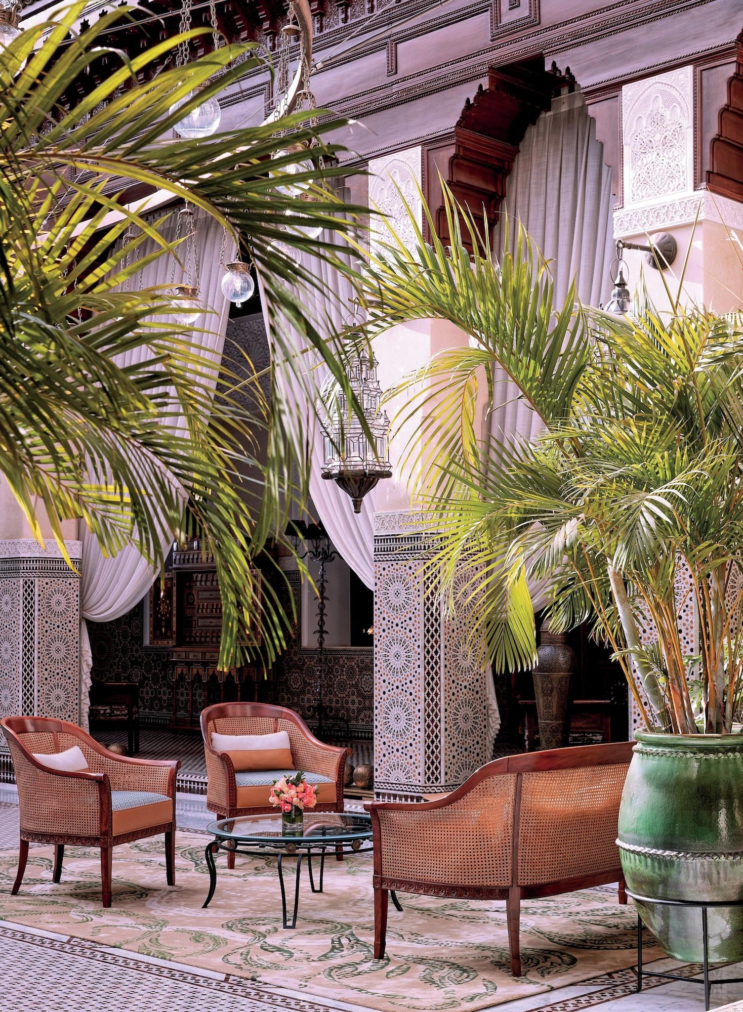 Vista Lobby Royal Mansour Marrakech