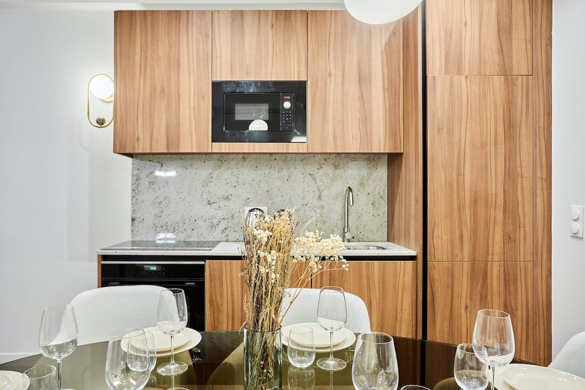 Equipamiento de Habitación Superb Air-conditioned Apartment Center of Paris