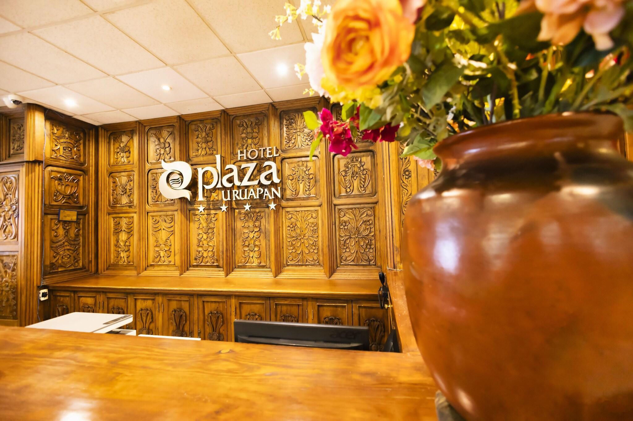 Vista Lobby Hotel Plaza Uruapan