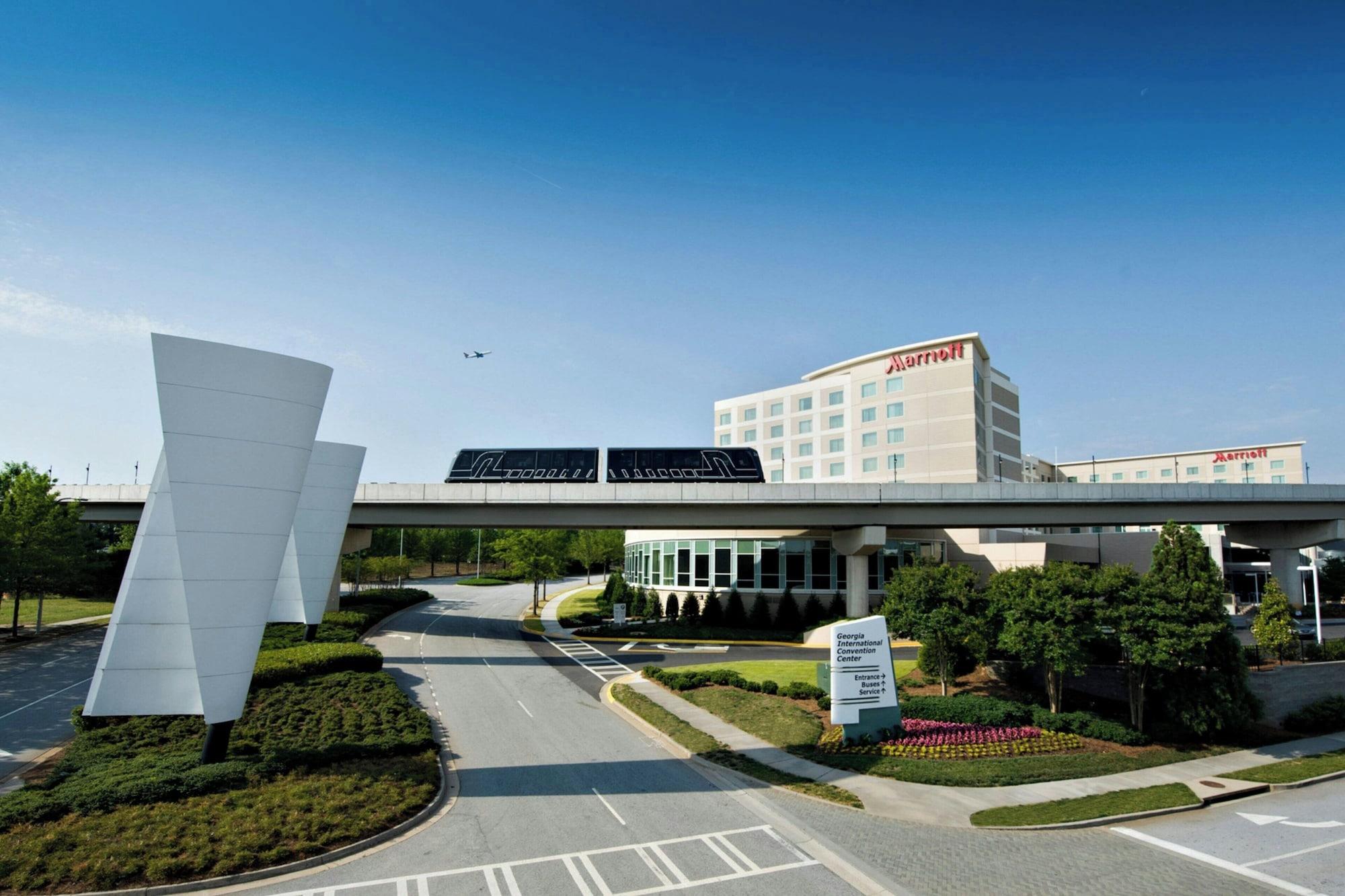 Vista Exterior Atlanta Airport Marriott Gateway