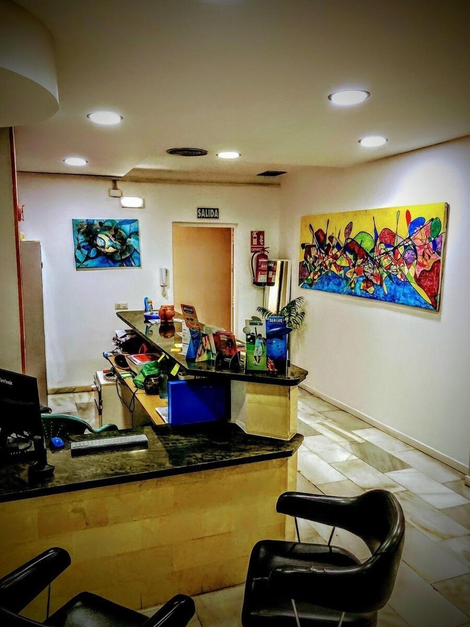 Vista Lobby Torremolinos Hostel