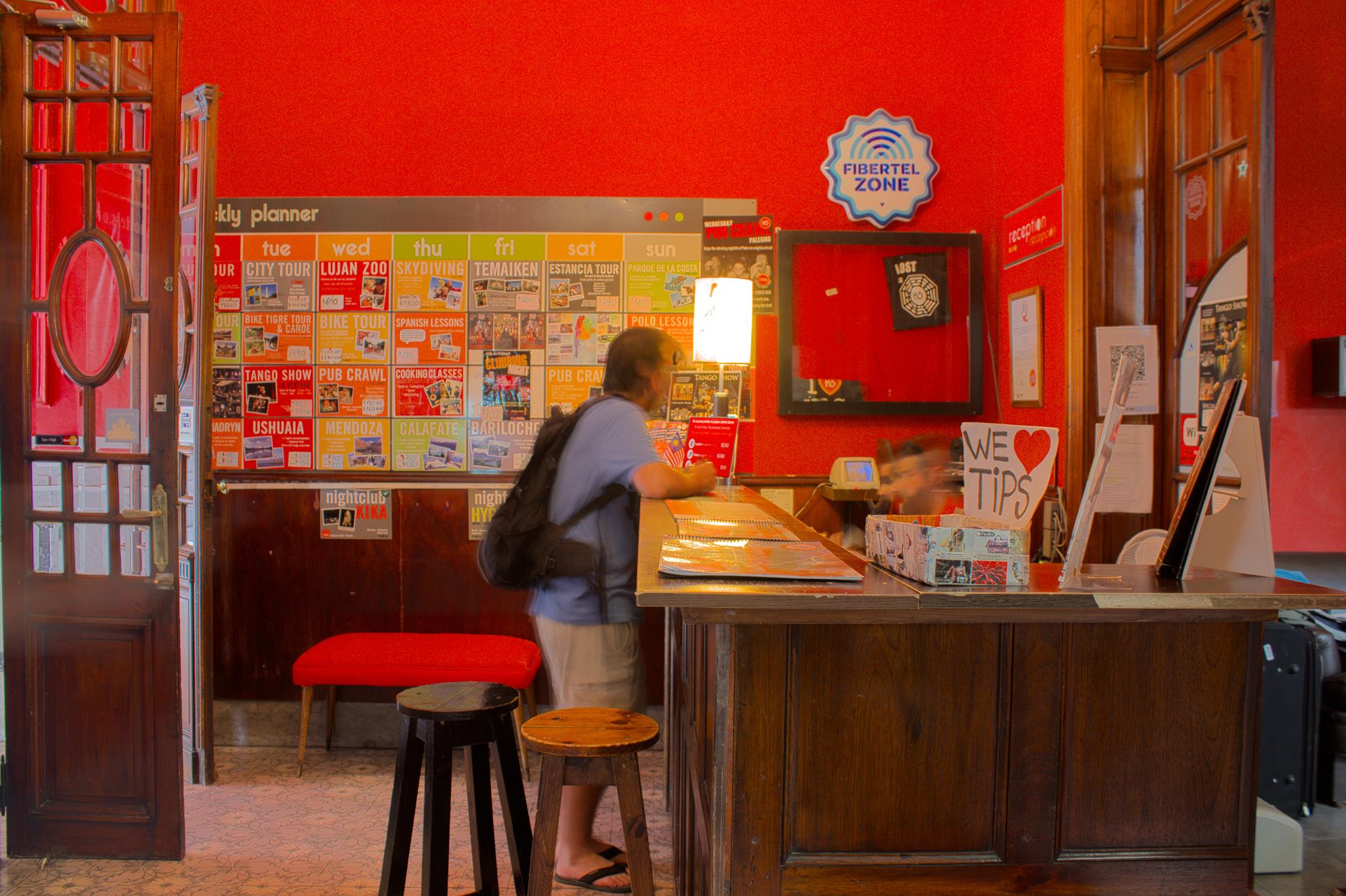 Vista Lobby Play Hostel Arcos