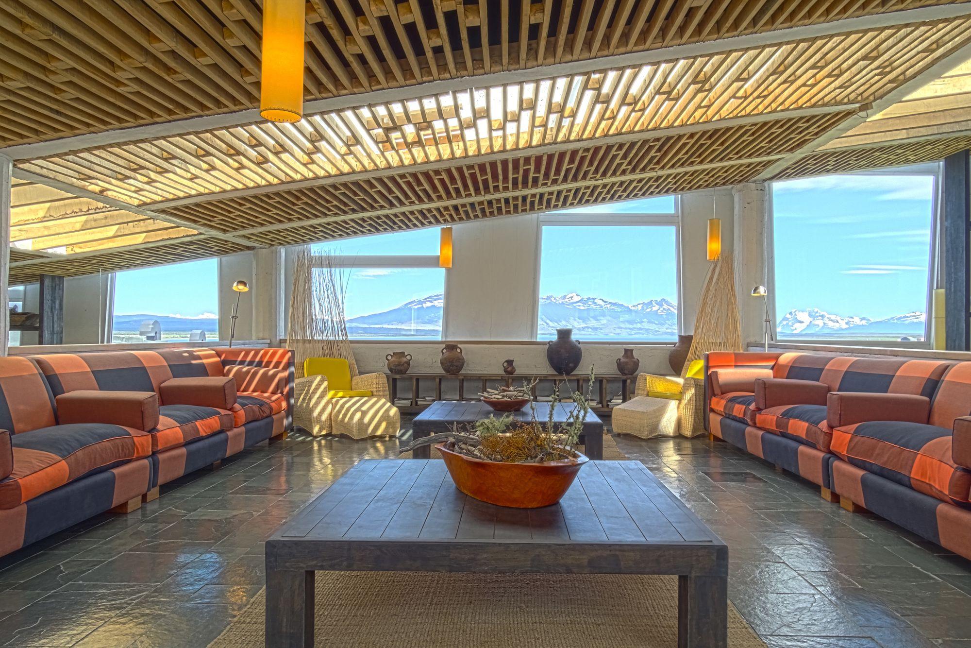 Lobby view Remota Patagonia Lodge
