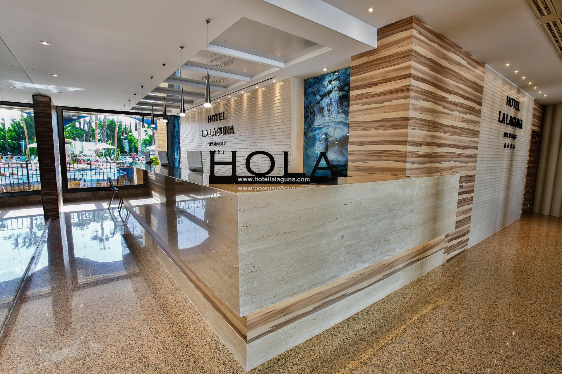 Vista Lobby Hotel La Laguna Spa & Golf