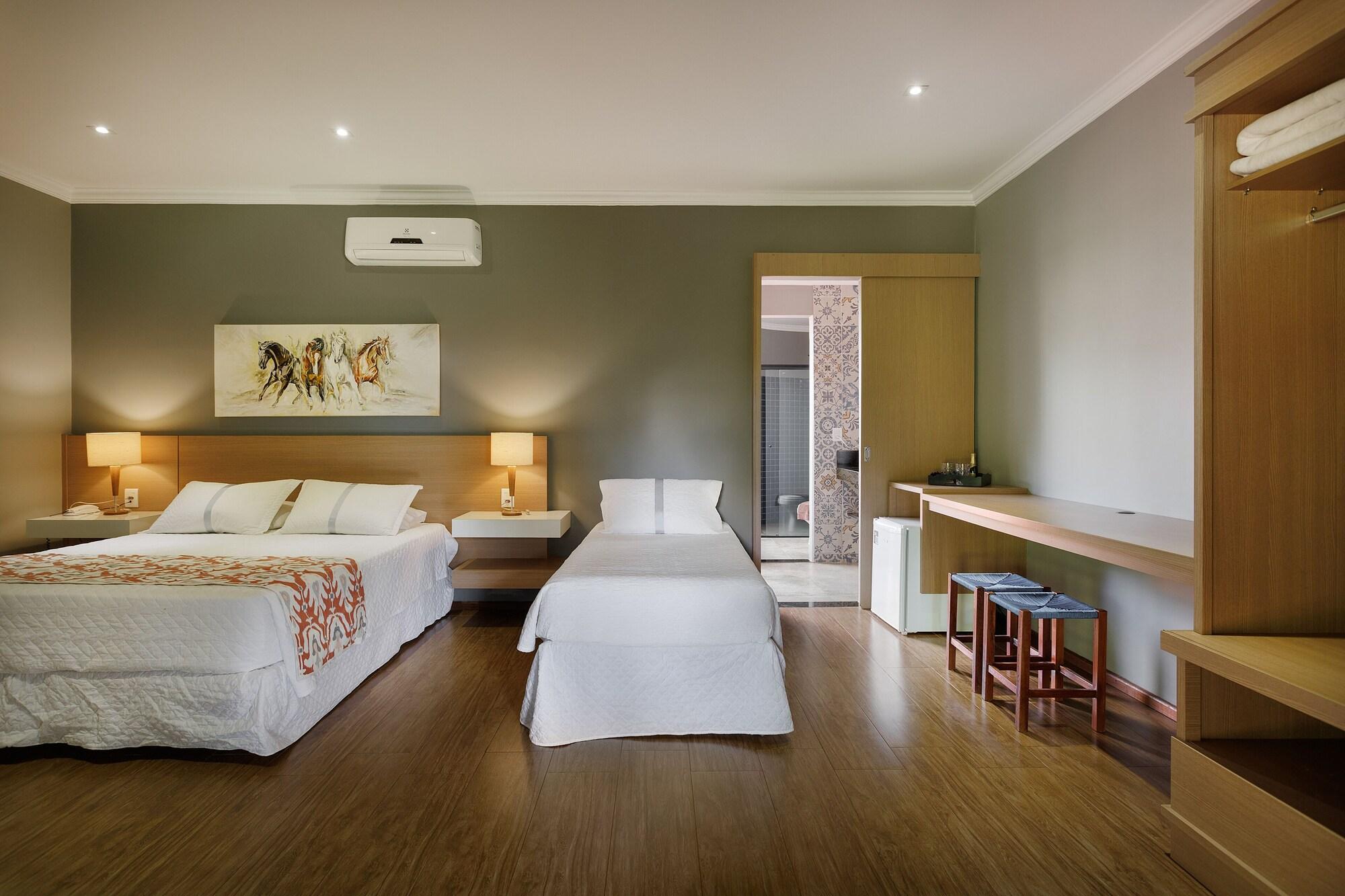Quarto Hotel Fazenda Recanto Shangri-lá