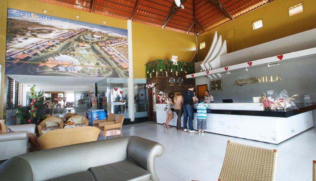 Vista Lobby Aquaville Aquiraz Hotel