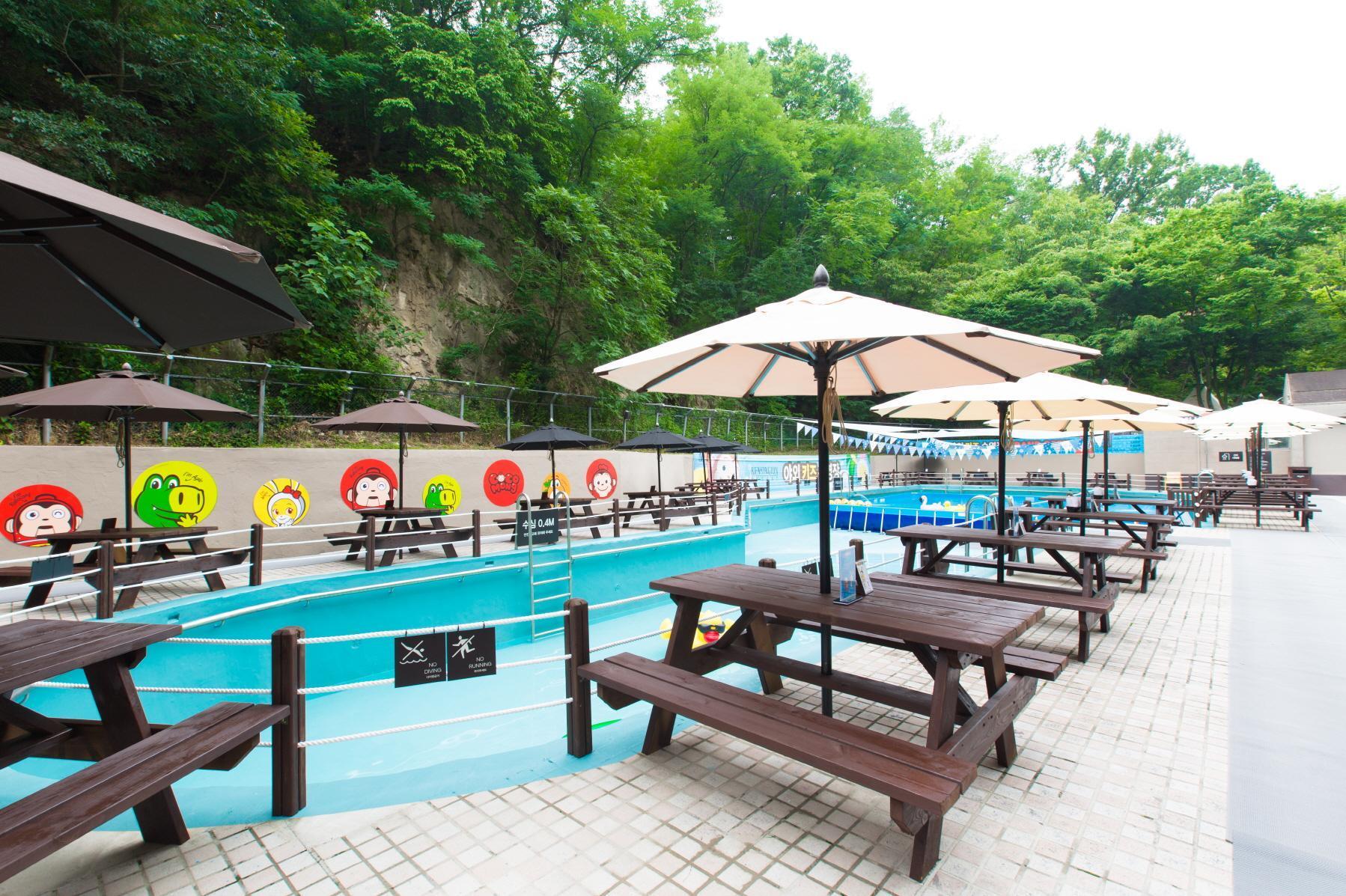 Vista Piscina Kensington Resort Jirisan Namwon
