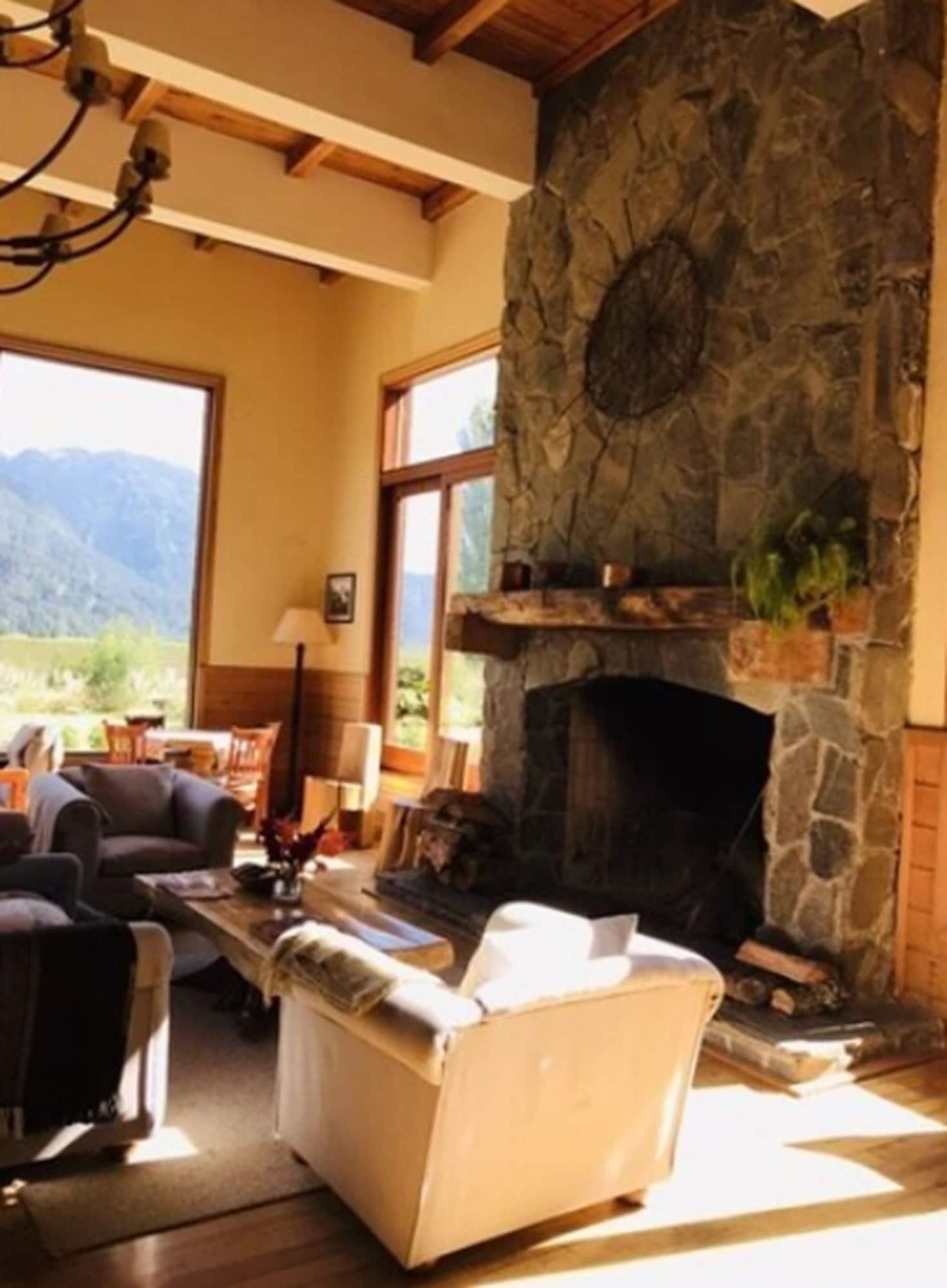 Vista Lobby Hotel Natura Patagonia