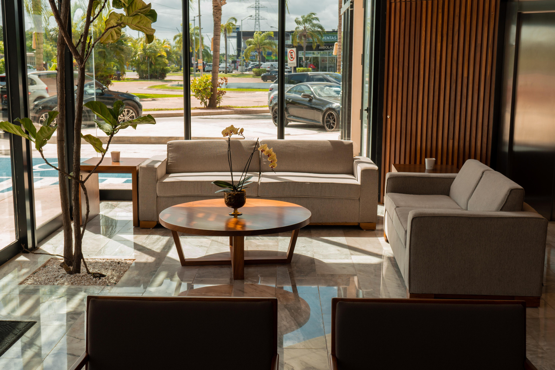 Vista Lobby Hive Cancun By G Hotels