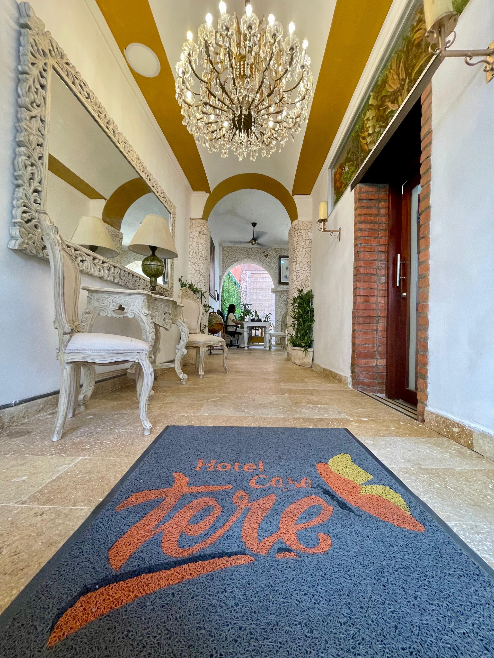 Vista Lobby Hotel Casa Tere
