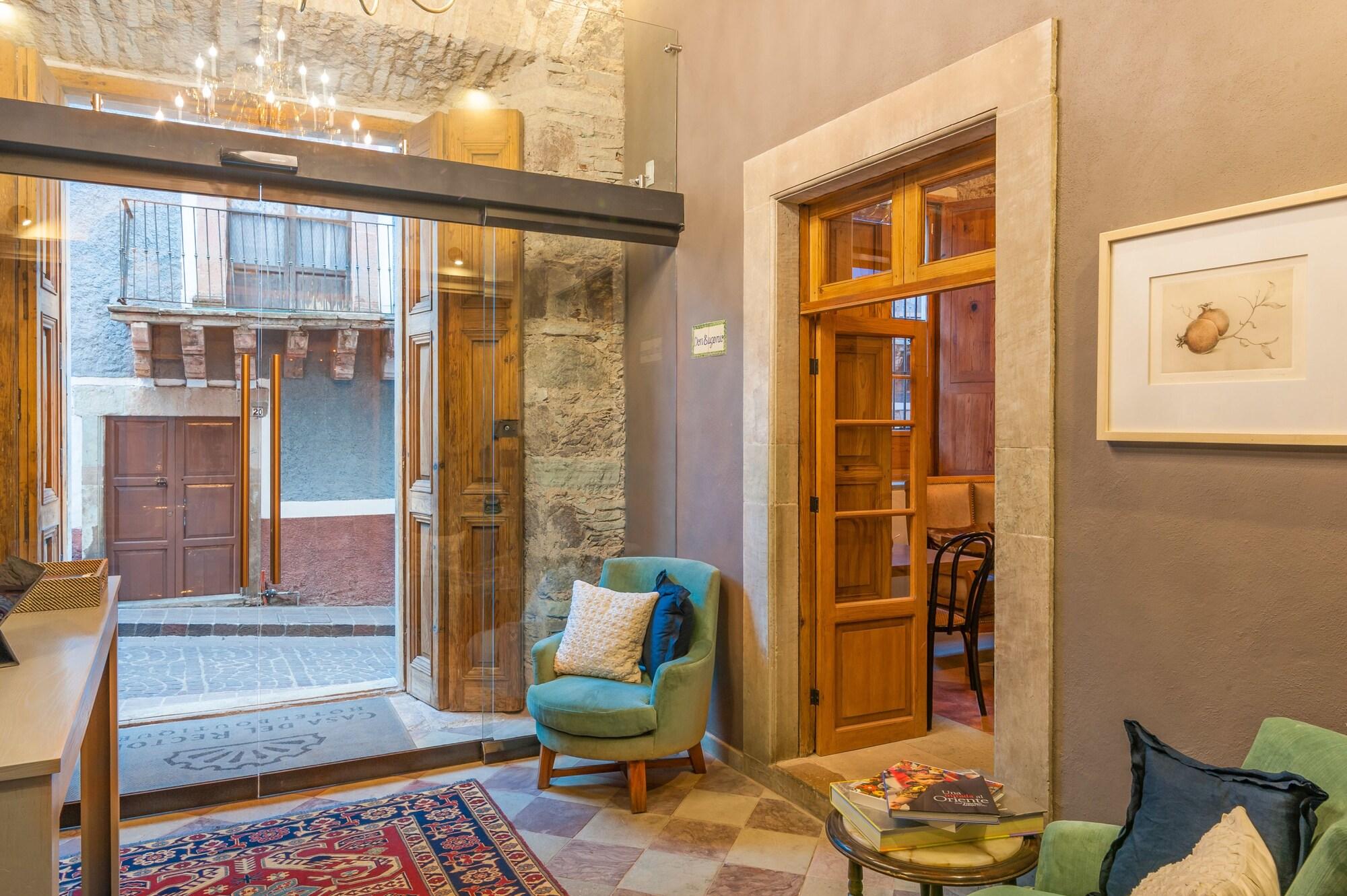 Vista Lobby Casa del Rector Hotel Boutique