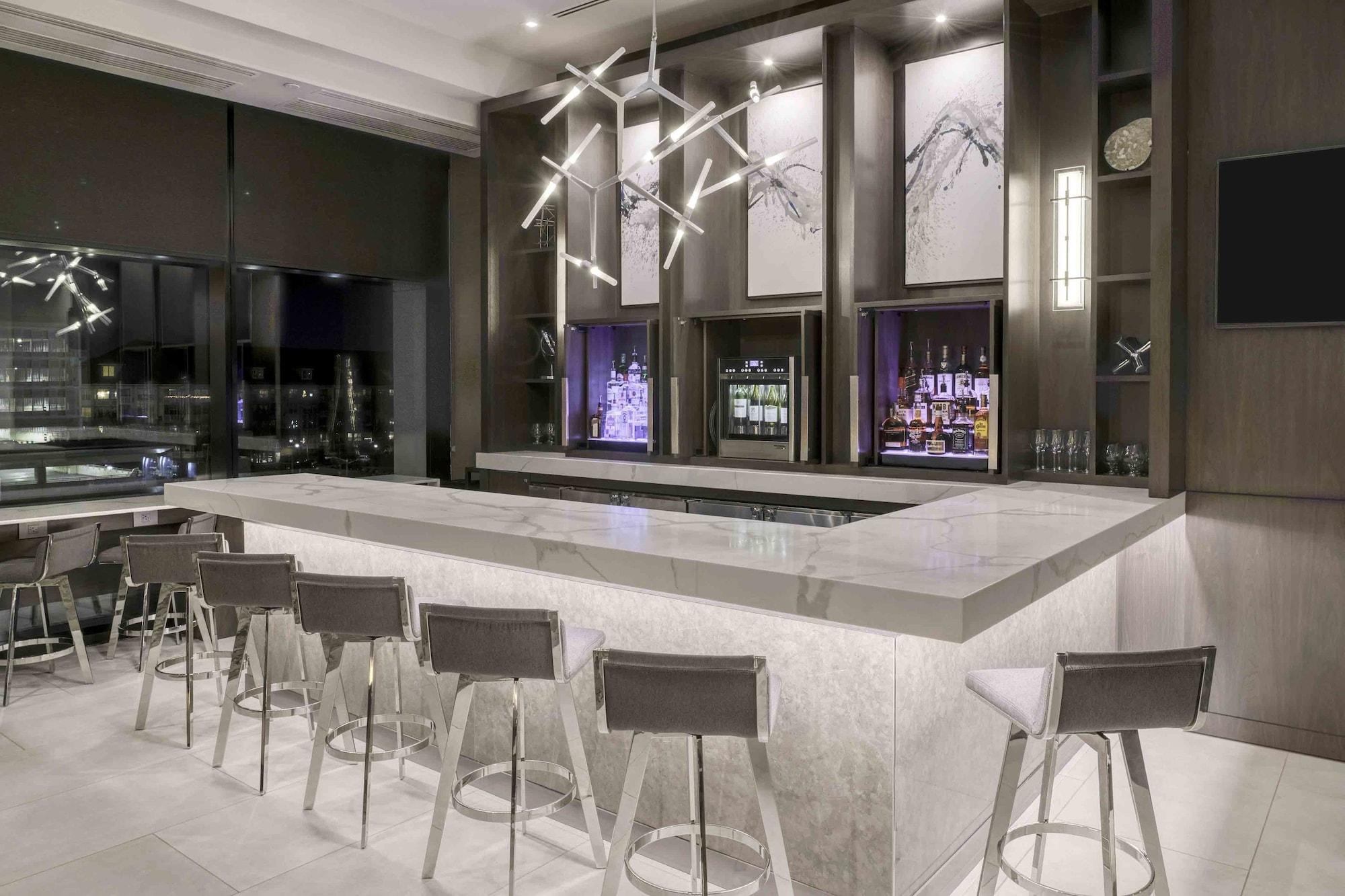 Bar/Salón Residence Inn by Marriott Weehawken