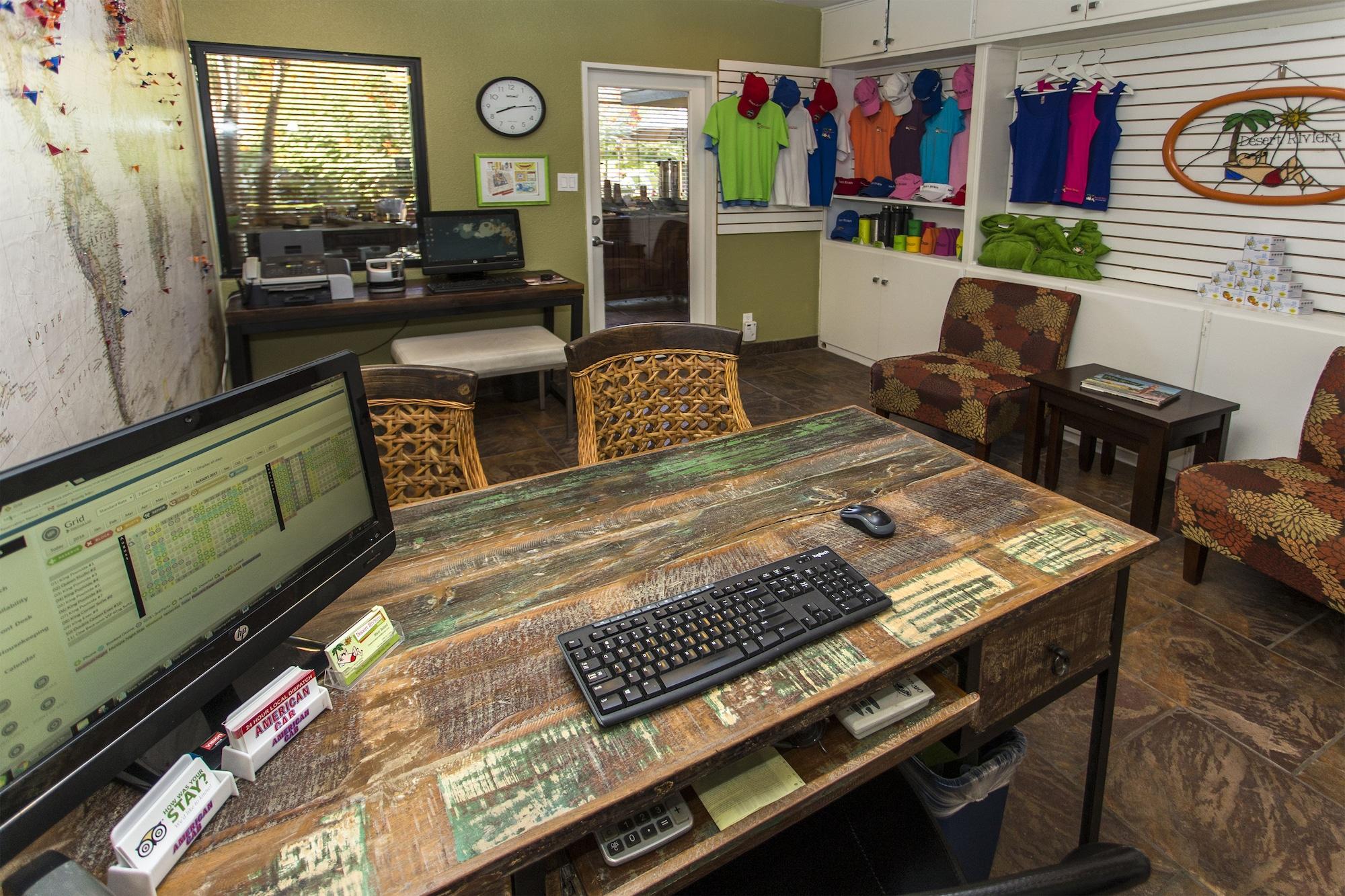 Vista Lobby Desert Riviera Hotel- A Town & Desert Boutique Hotel