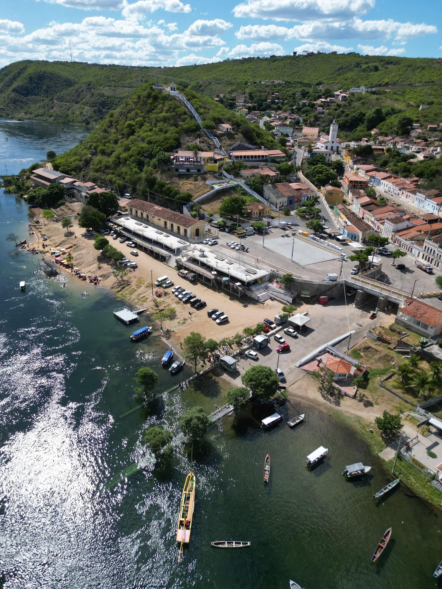 Vista Exterior Pousada Porto de Piranhas