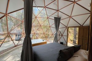 Renta temporal - Luahara Glamping Tapalpa – Domo Natural Experience