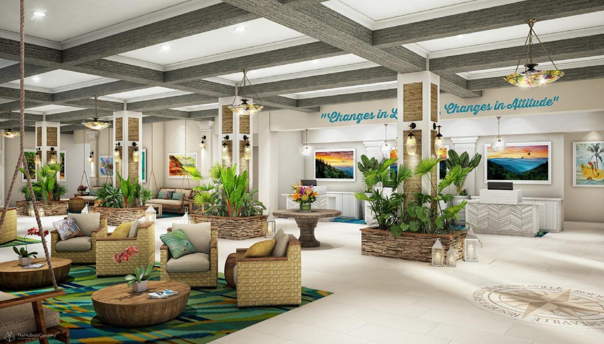 Vista Lobby Margaritaville Resort Gatlinburg