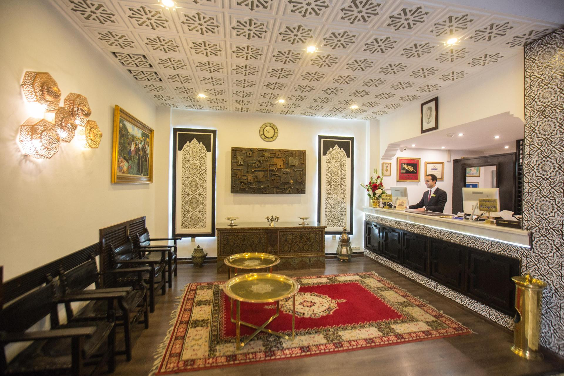 Vista Lobby El Minzah Hotel