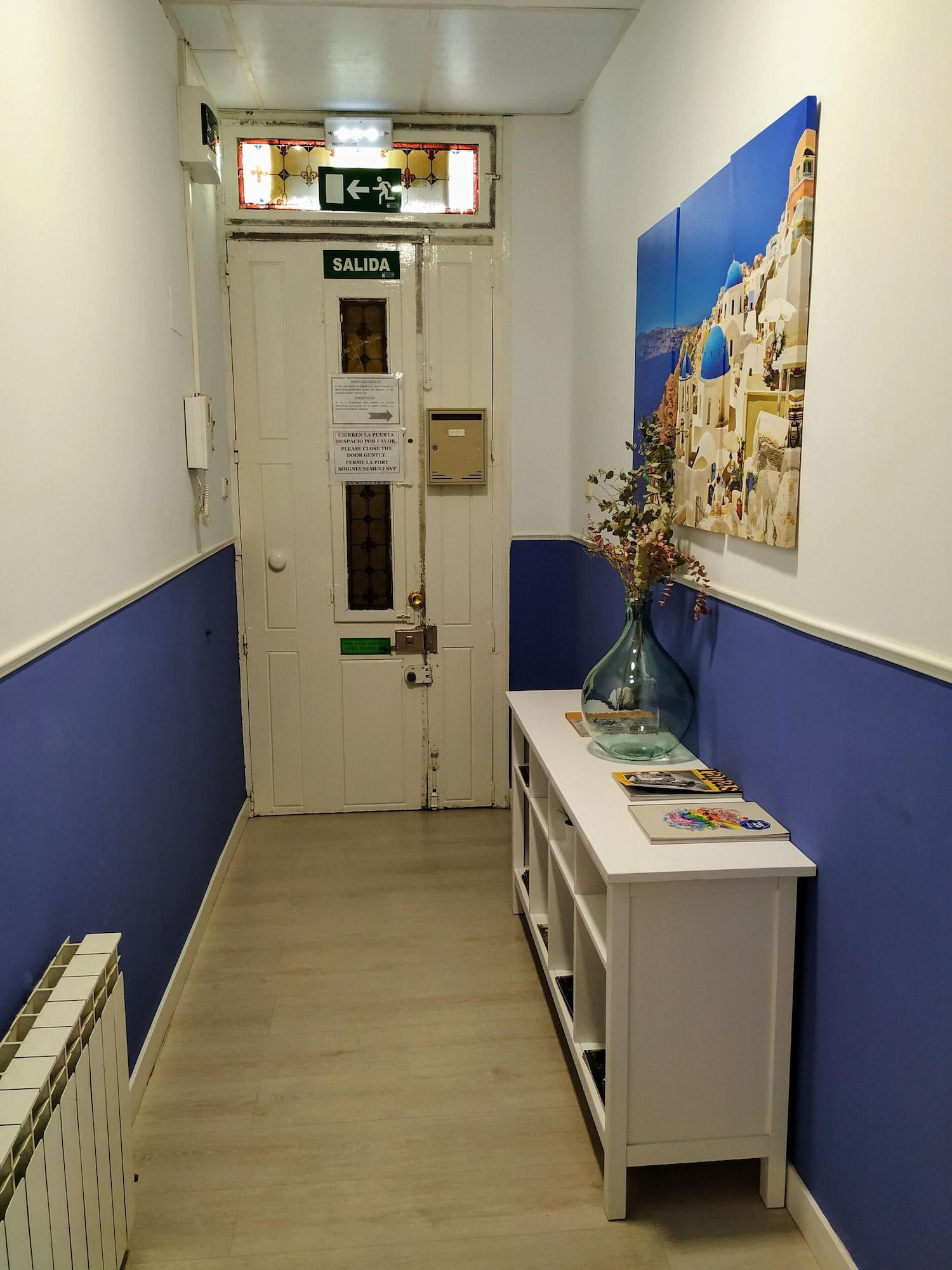 Vista Lobby Hostal Abitum Madrid