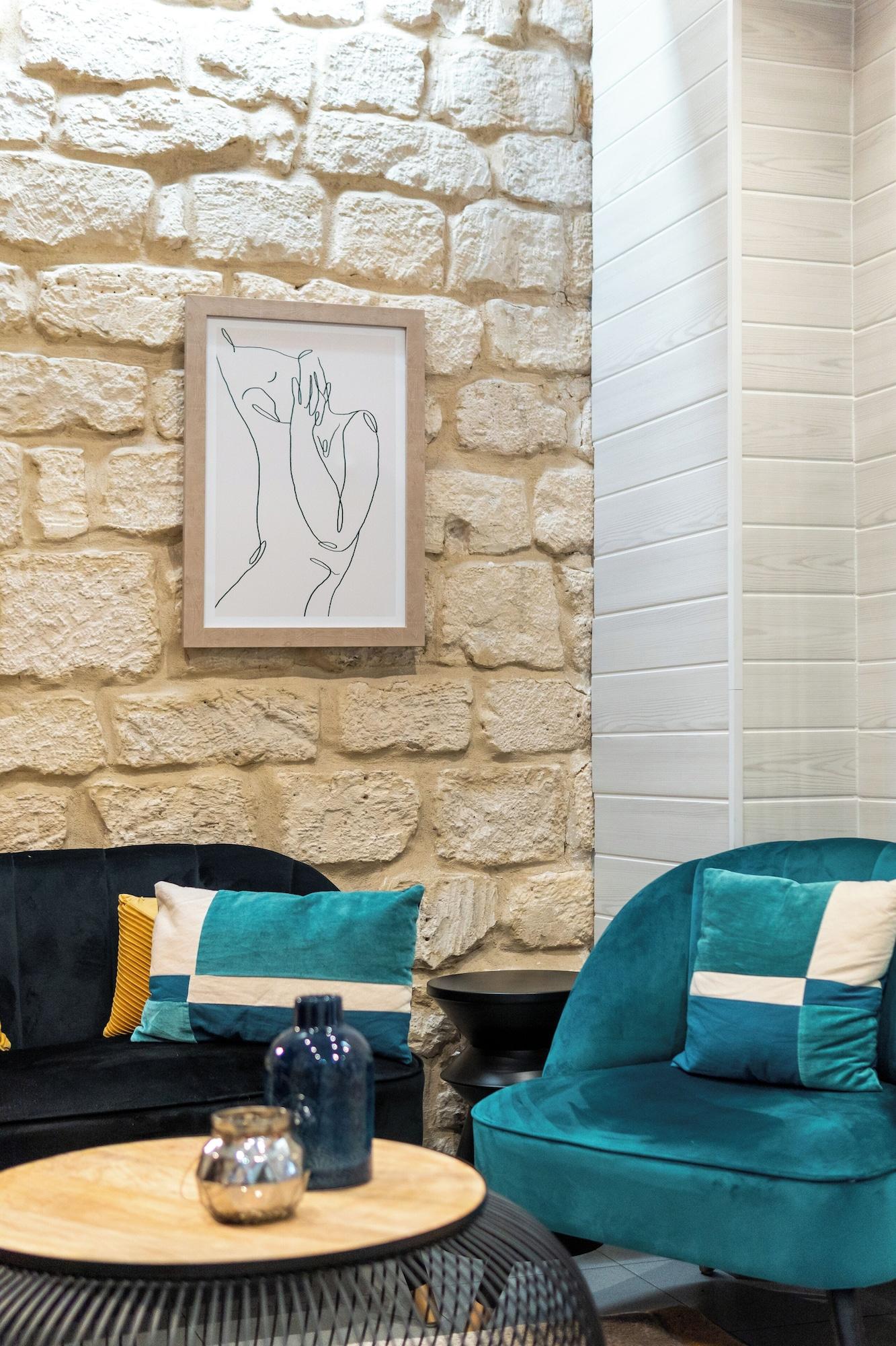 Vista Lobby Hotel Lilas Blanc