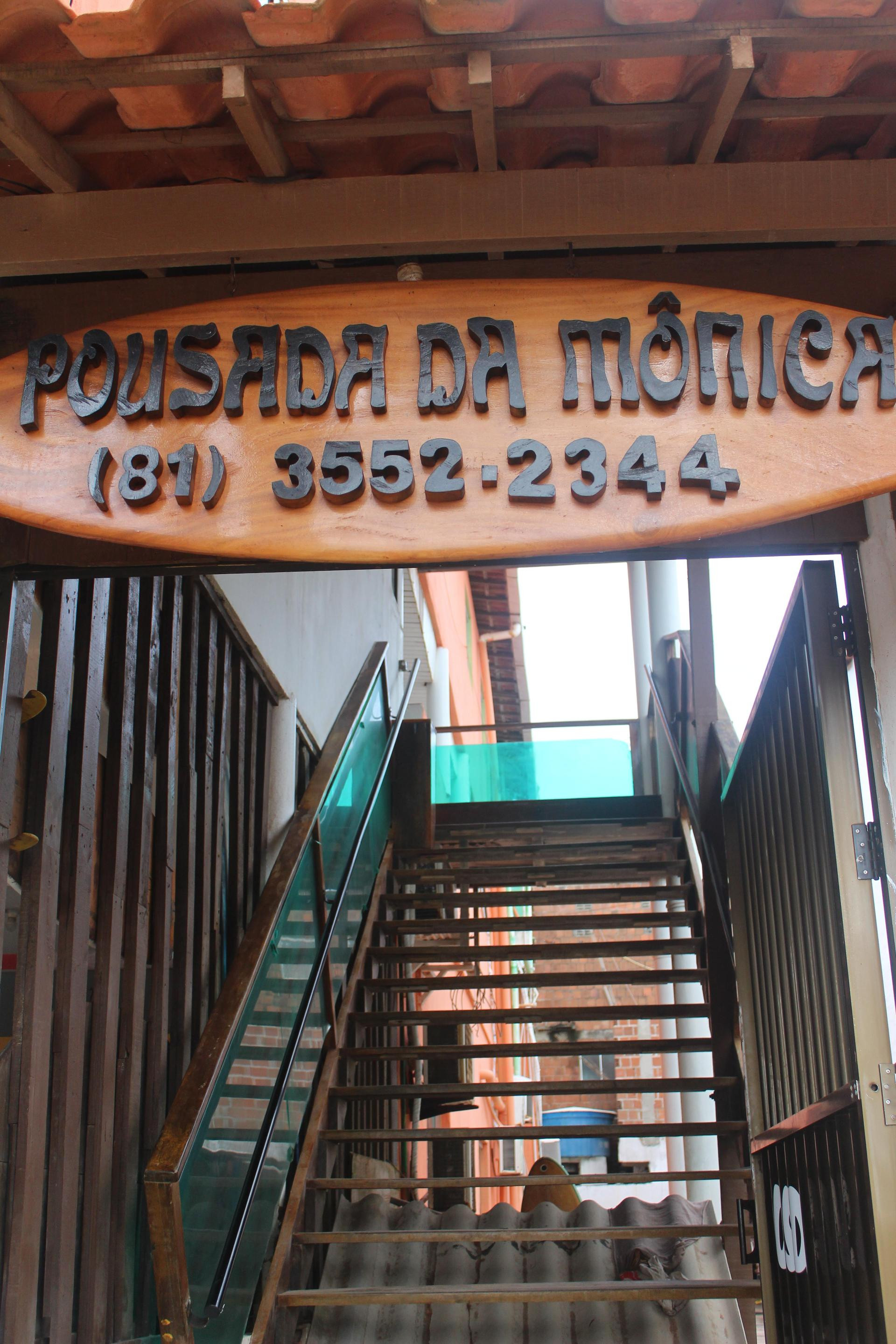 Vista Exterior Pousada da Mônica