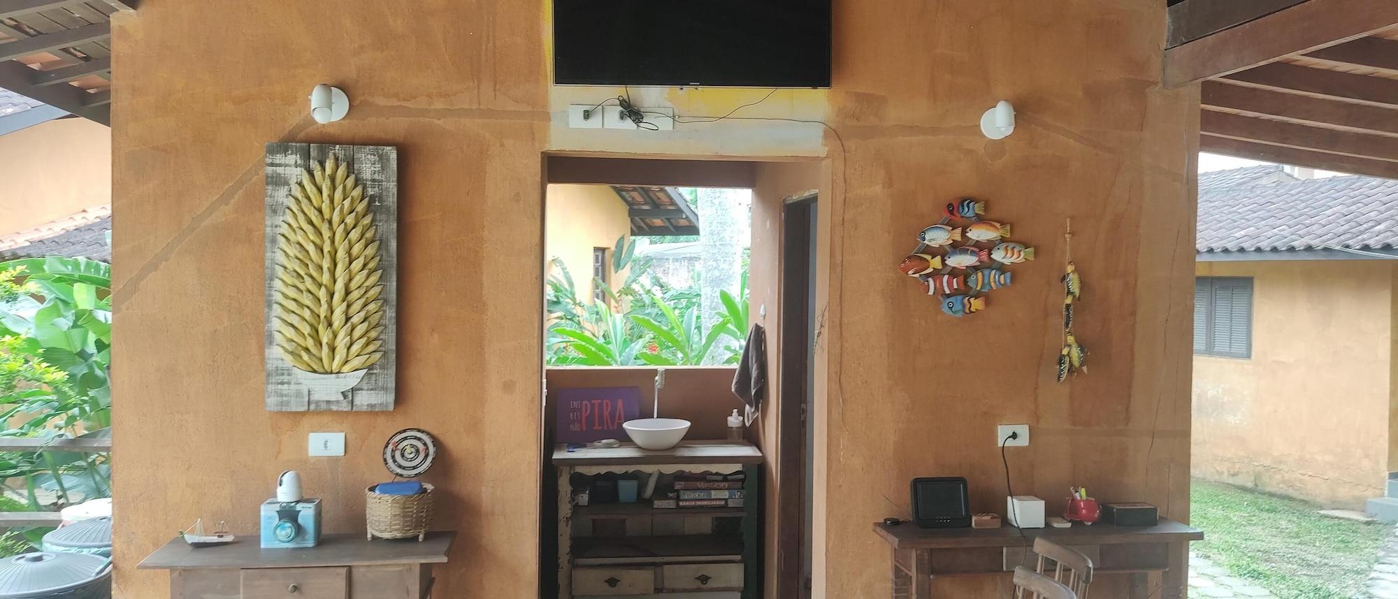 Vista Lobby Camburi Chalés