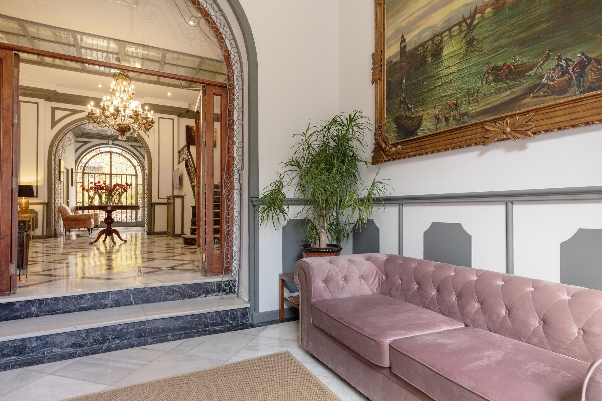 Vista Lobby Hotel Sevilla