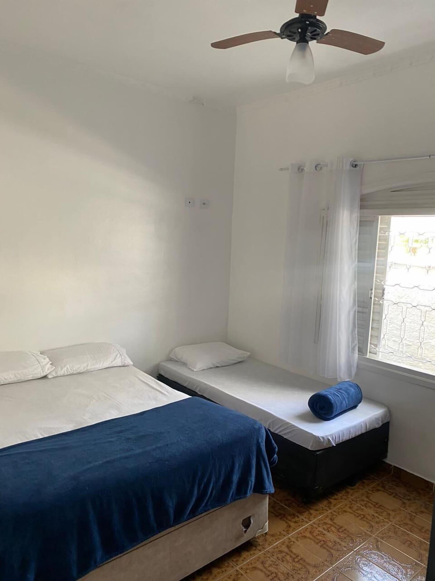 Habitación Hostel Litoral Peruíbe