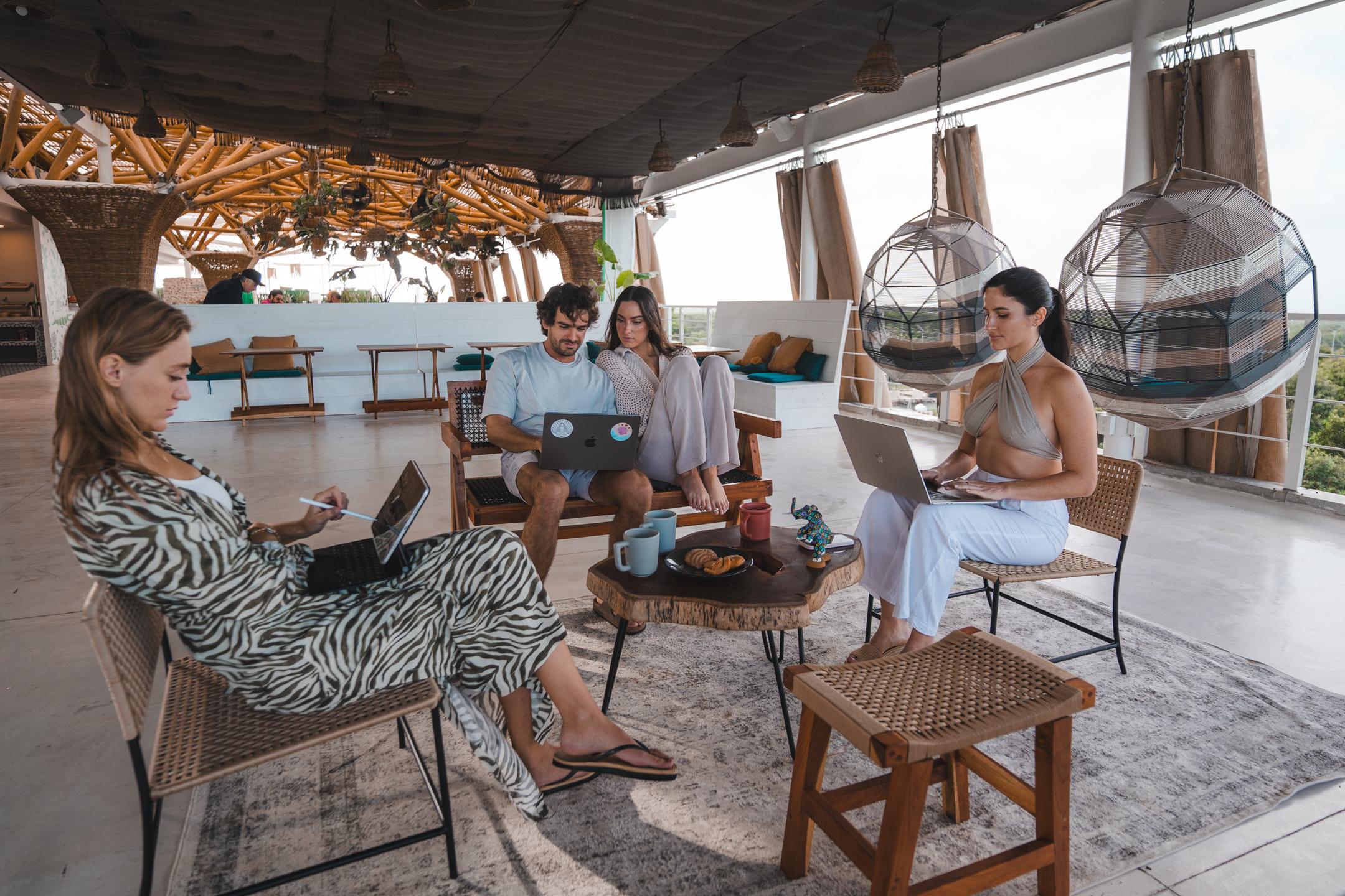 Balcón, patio o terraza Siente Tulum