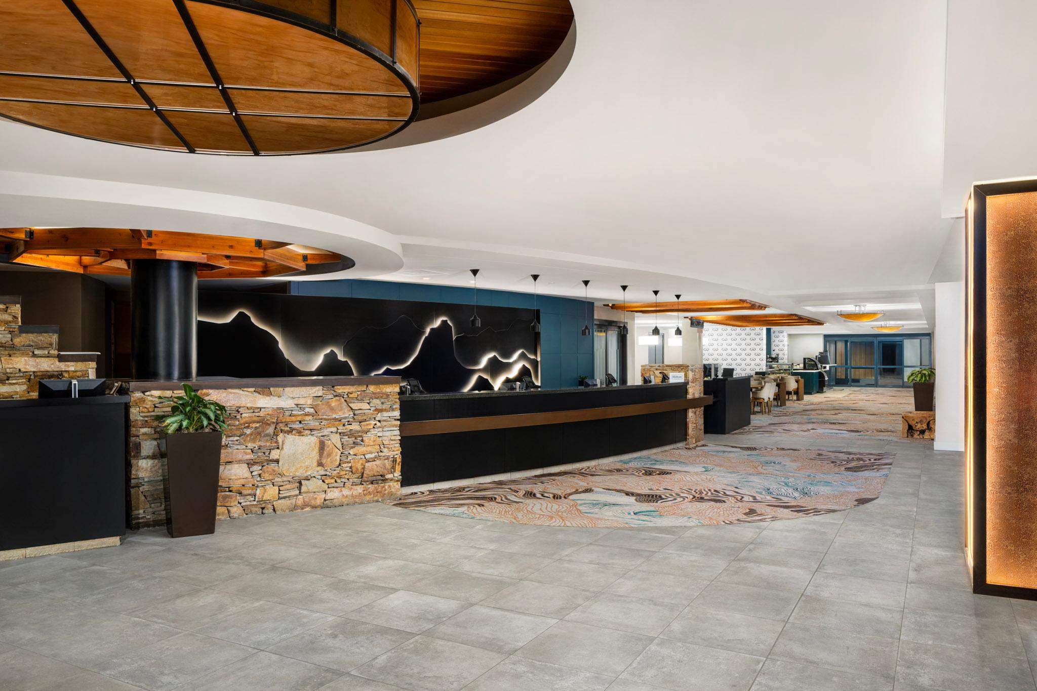 Vista Lobby Hilton Whistler Resort & Spa