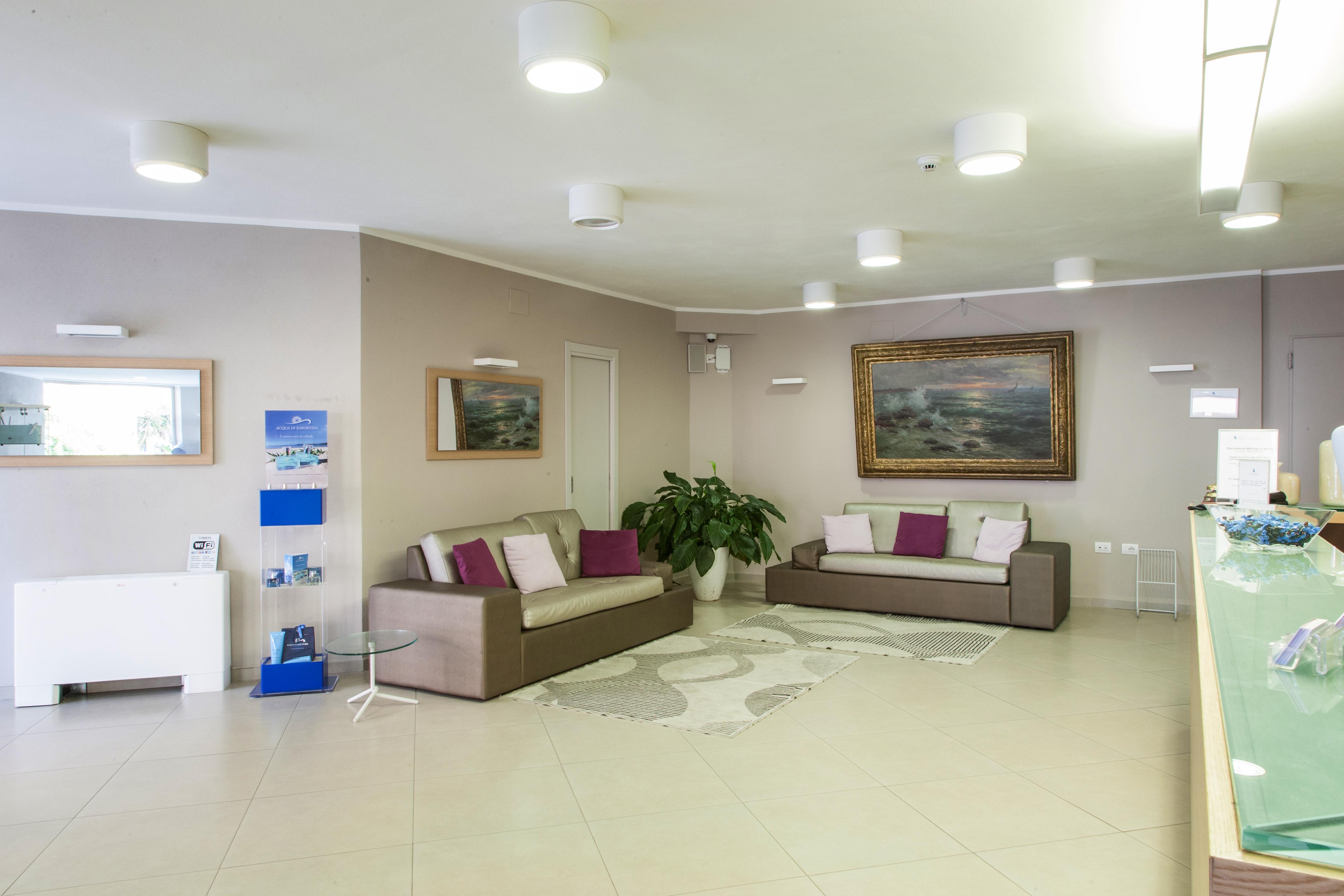 Vista Lobby Alma Di Alghero Hotel