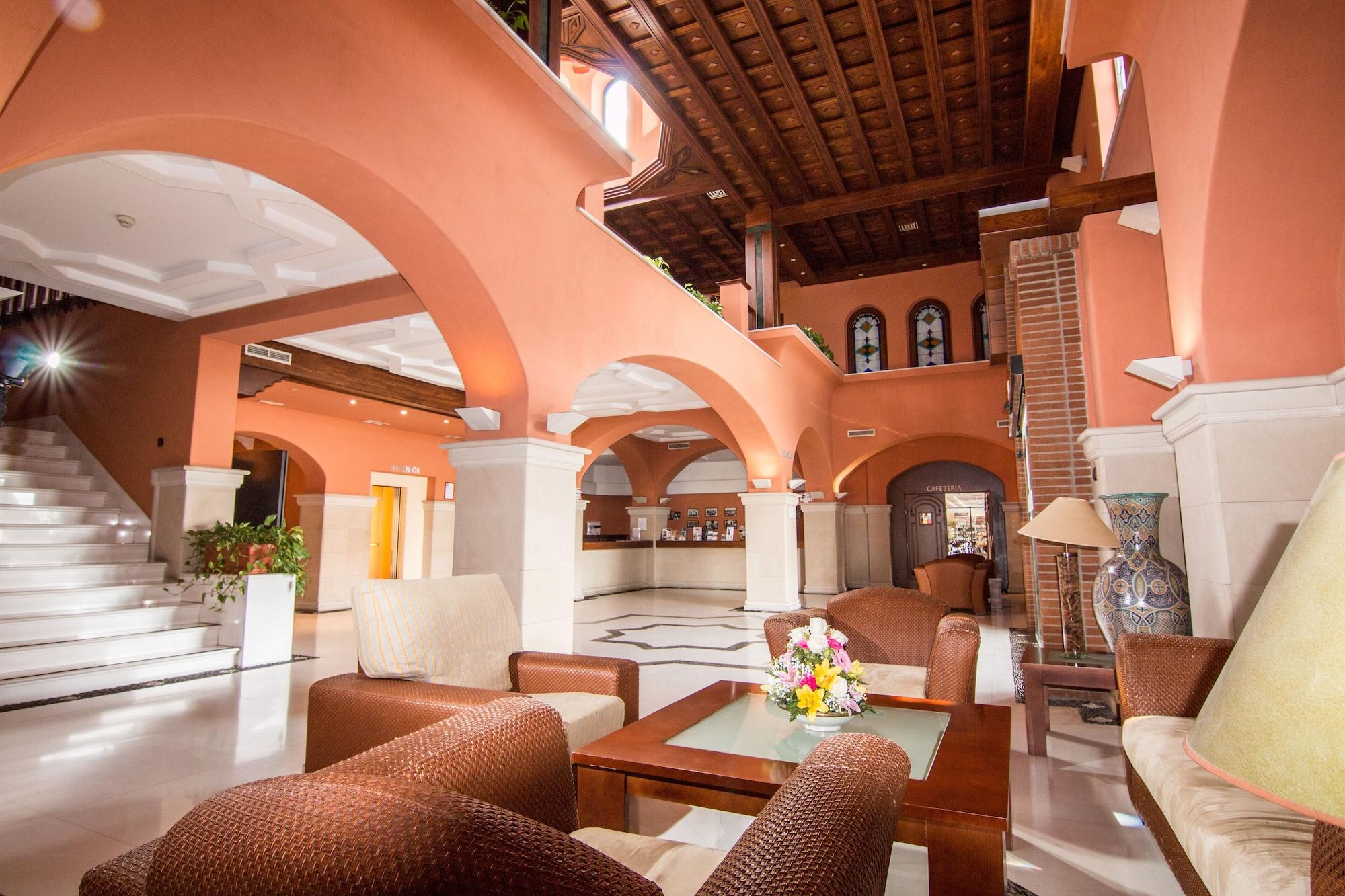 Vista Lobby Hotel Abades Guadix