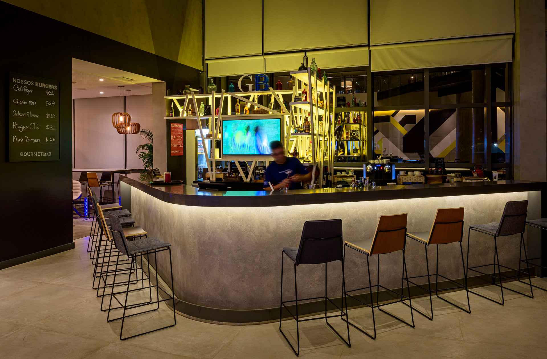 Bar/lounge Novotel Sorocaba