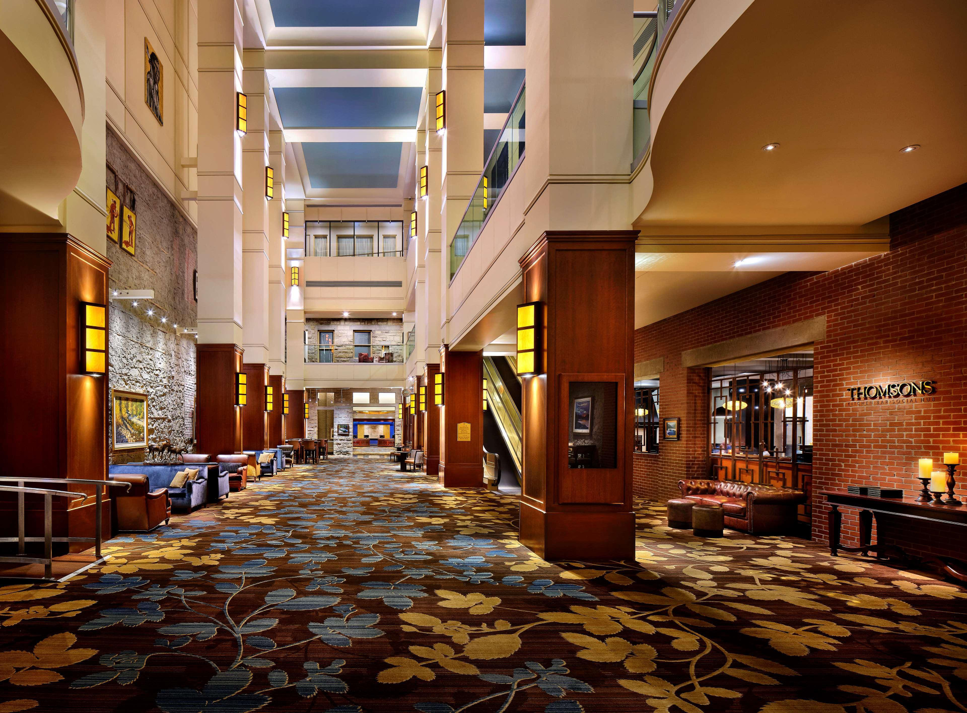 Vista Lobby Hyatt Regency Calgary