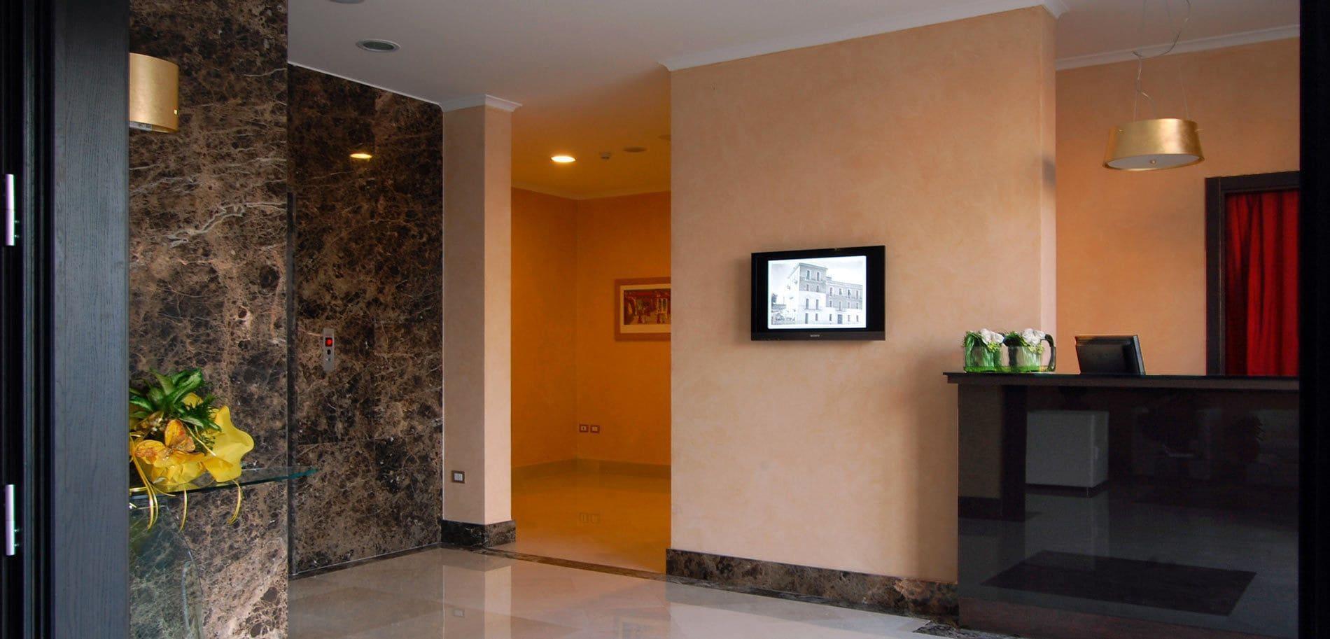 Vista Lobby Hotel Palazzo Giancola