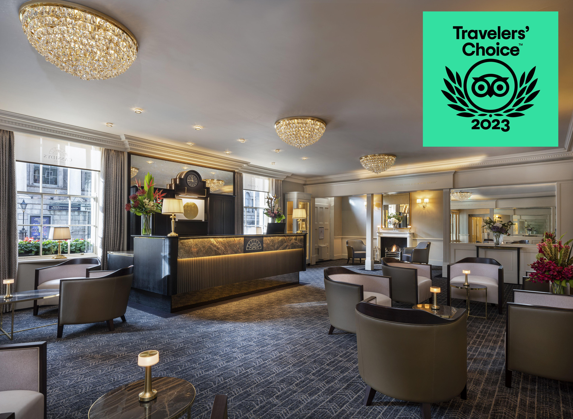 Vista Lobby Cassidys Hotel