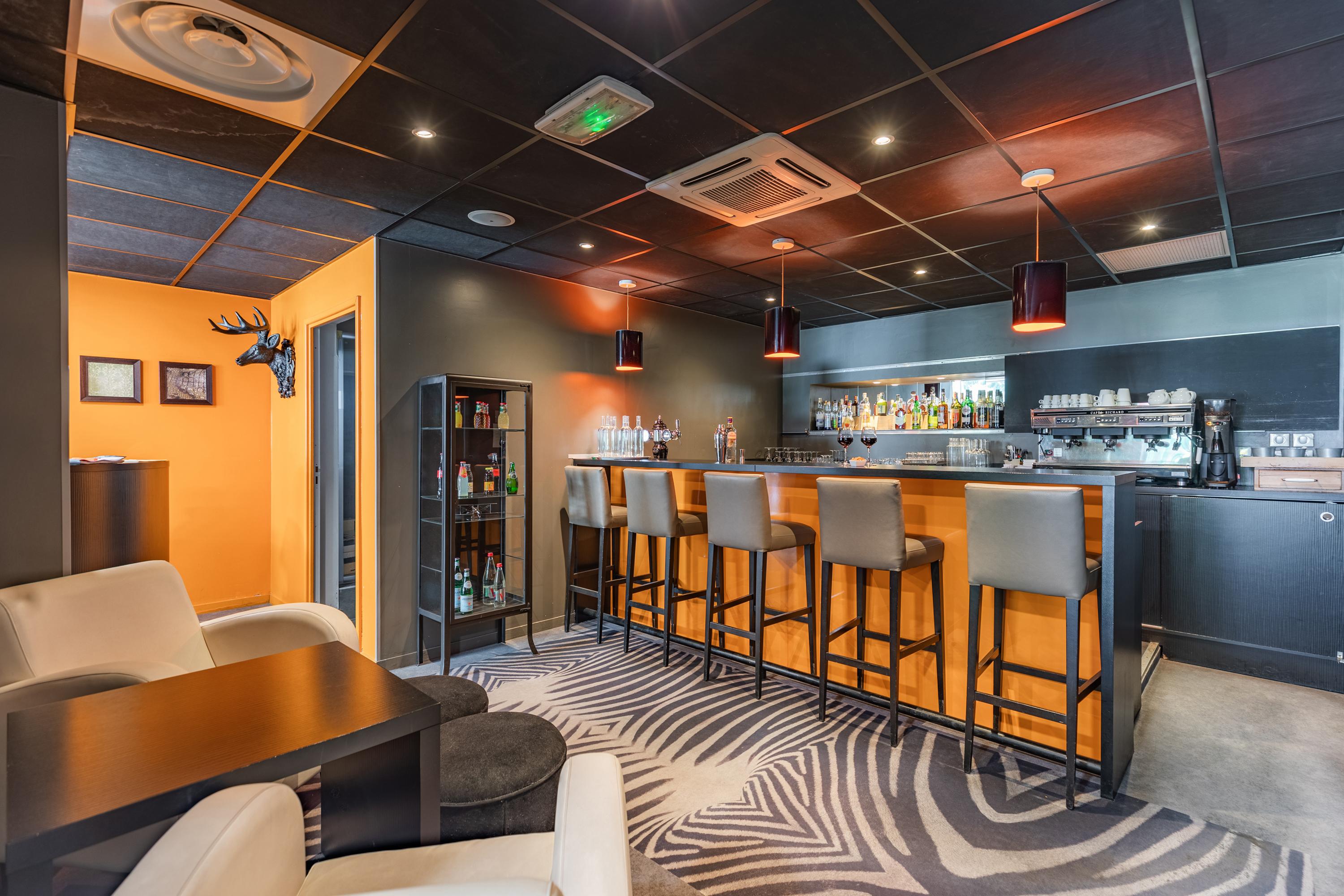 Bar/Salón Appart'City Confort Lyon Cité Internationale