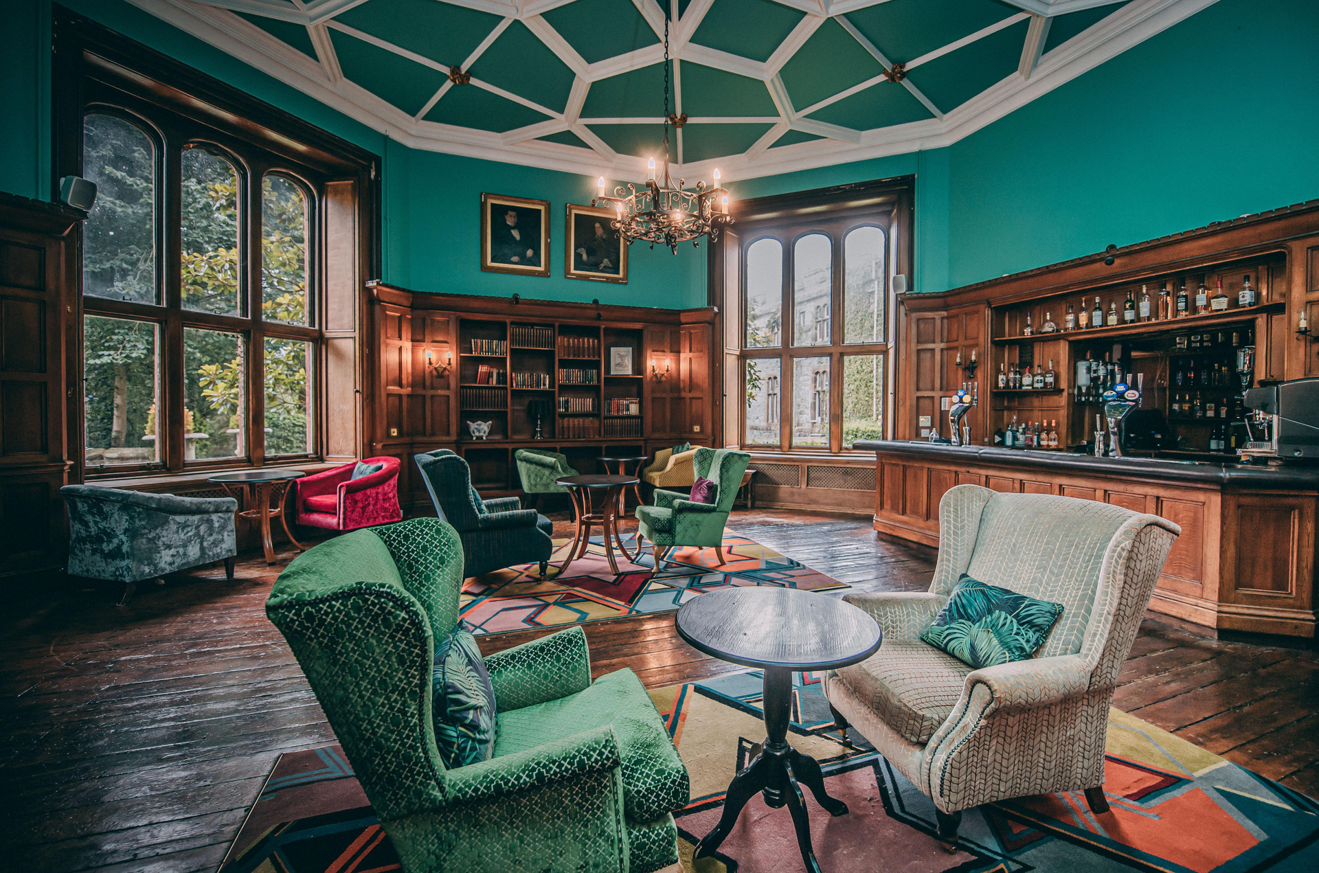 Bar/Salón Ruthin Castle Hotel & Spa