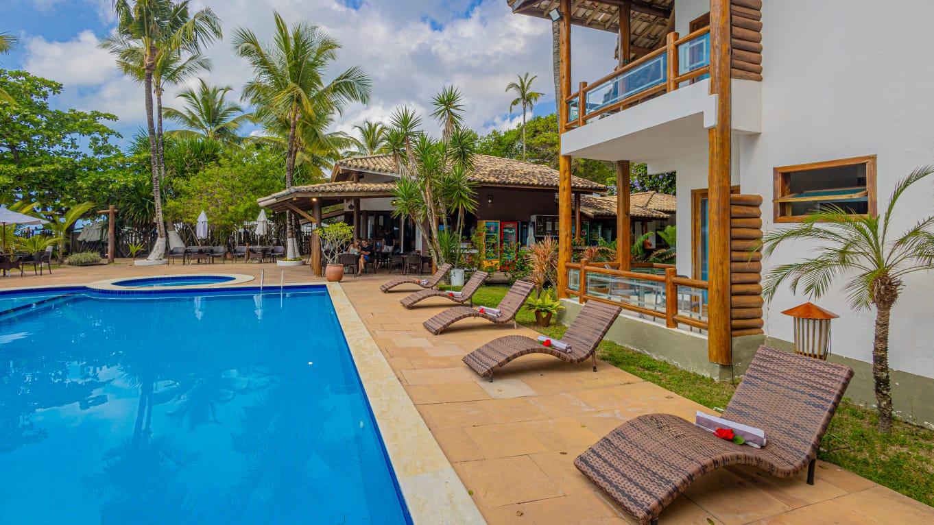 Vista Piscina Enseada dos Corais Hotel