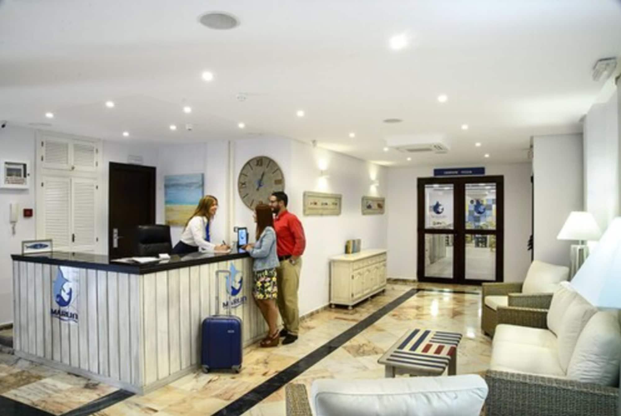 Vista Lobby Hotel Marlin Antilla Playa