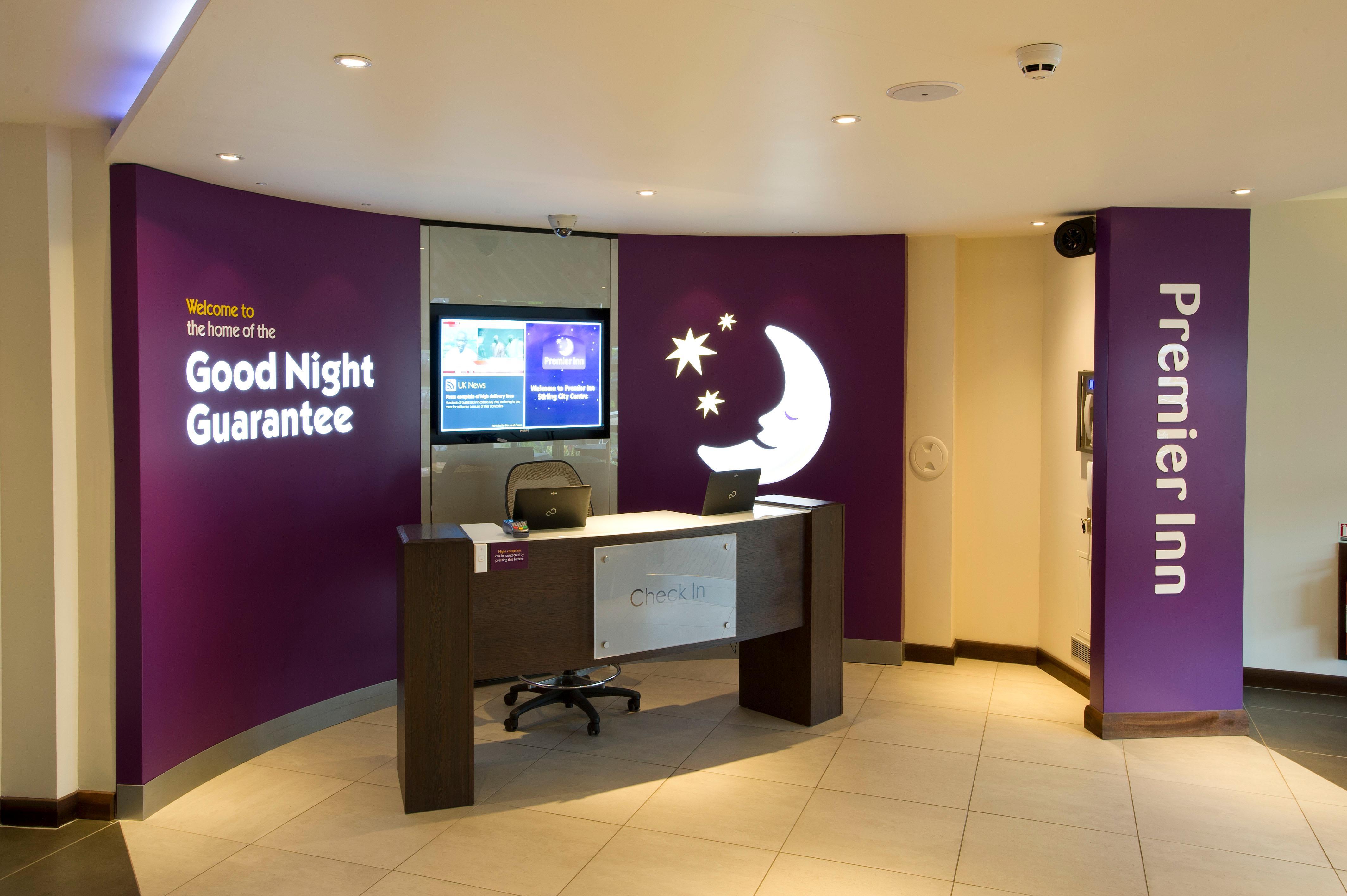 Vista Lobby Premier Inn Stirling City Centre