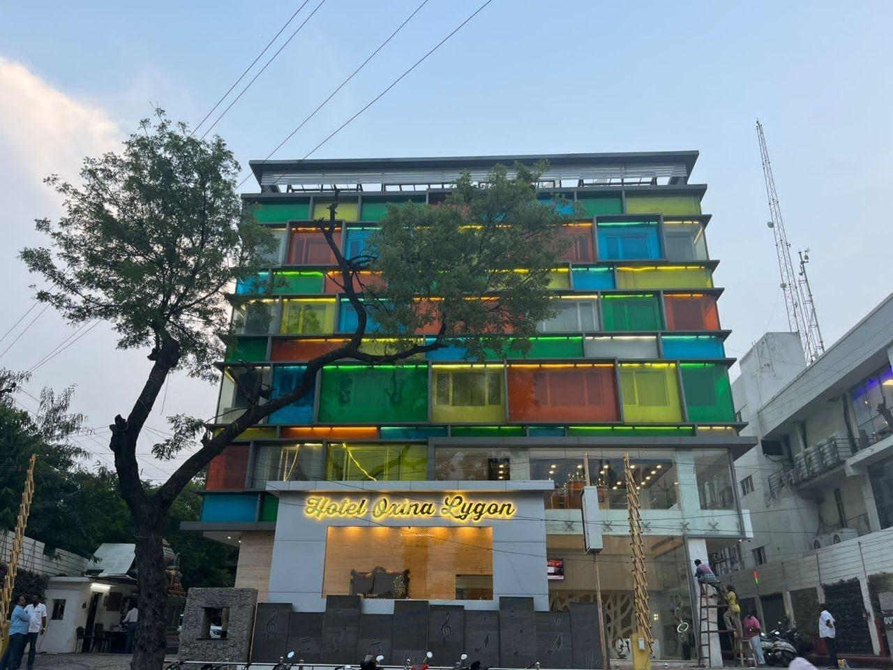 Vista Exterior Hotel Oxina Lygon