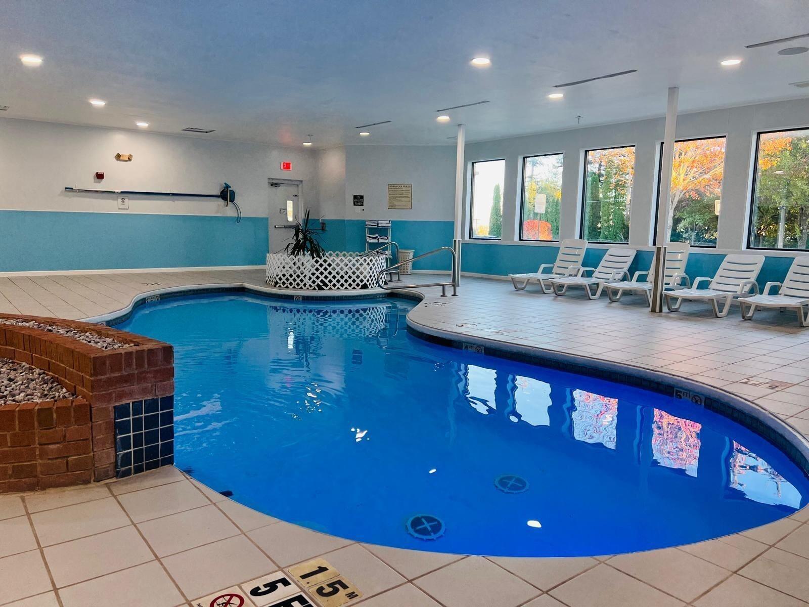 Vista Piscina Hotel M Mount Pocono