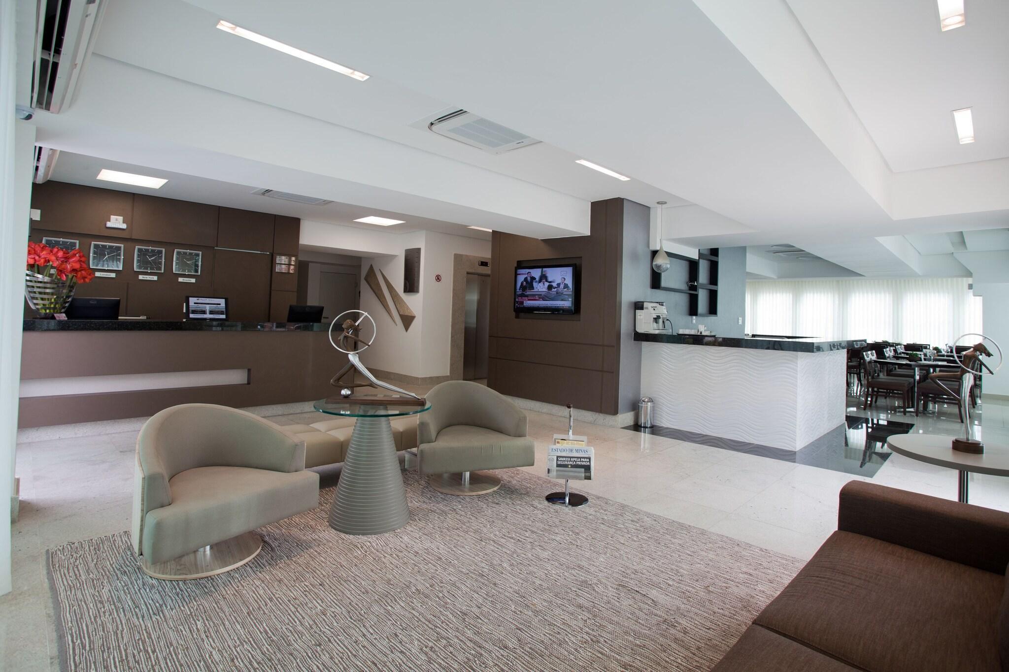 Vista Lobby BH Jaraguá Hotel