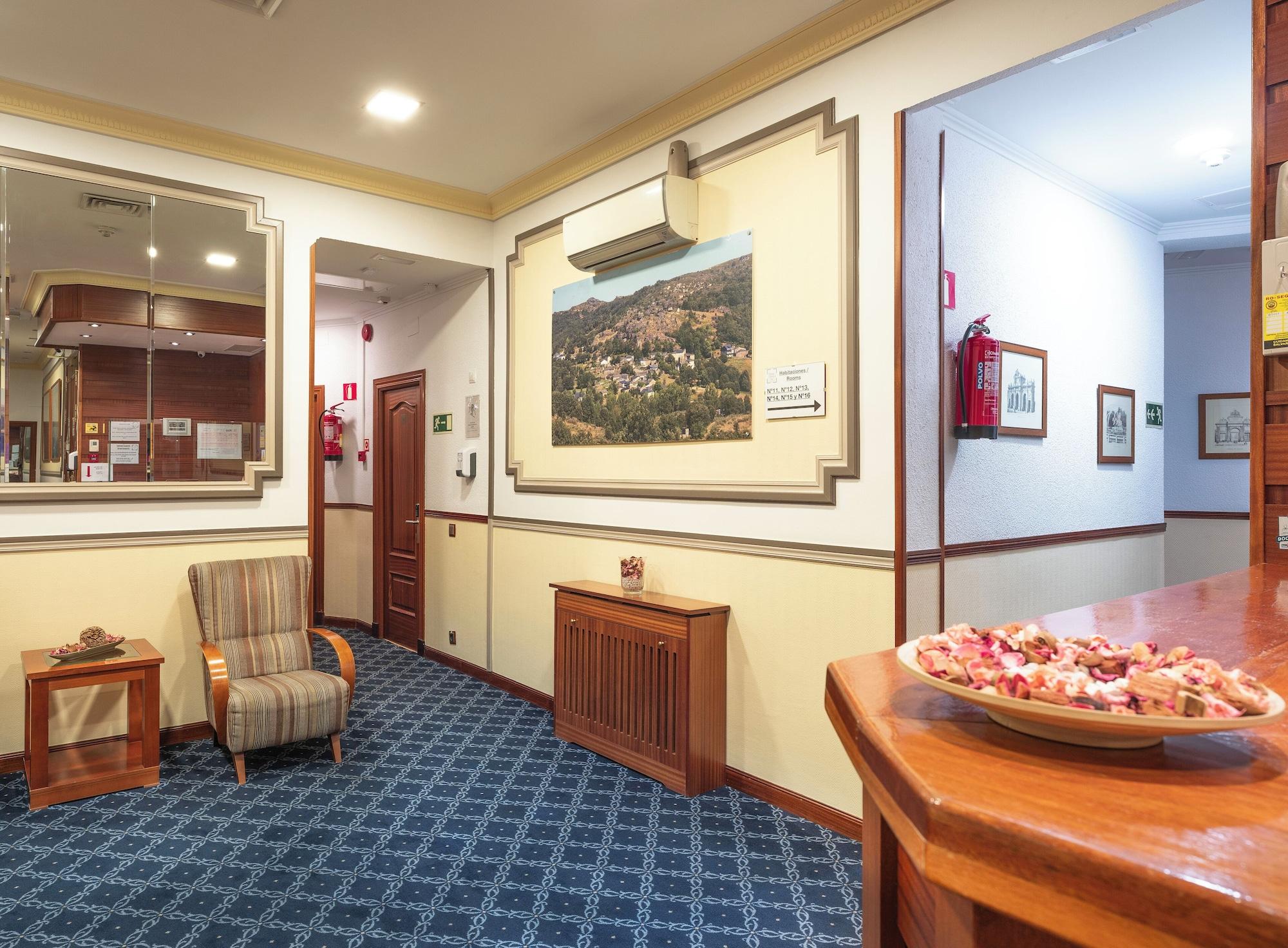 Vista Lobby Hostal Edreira